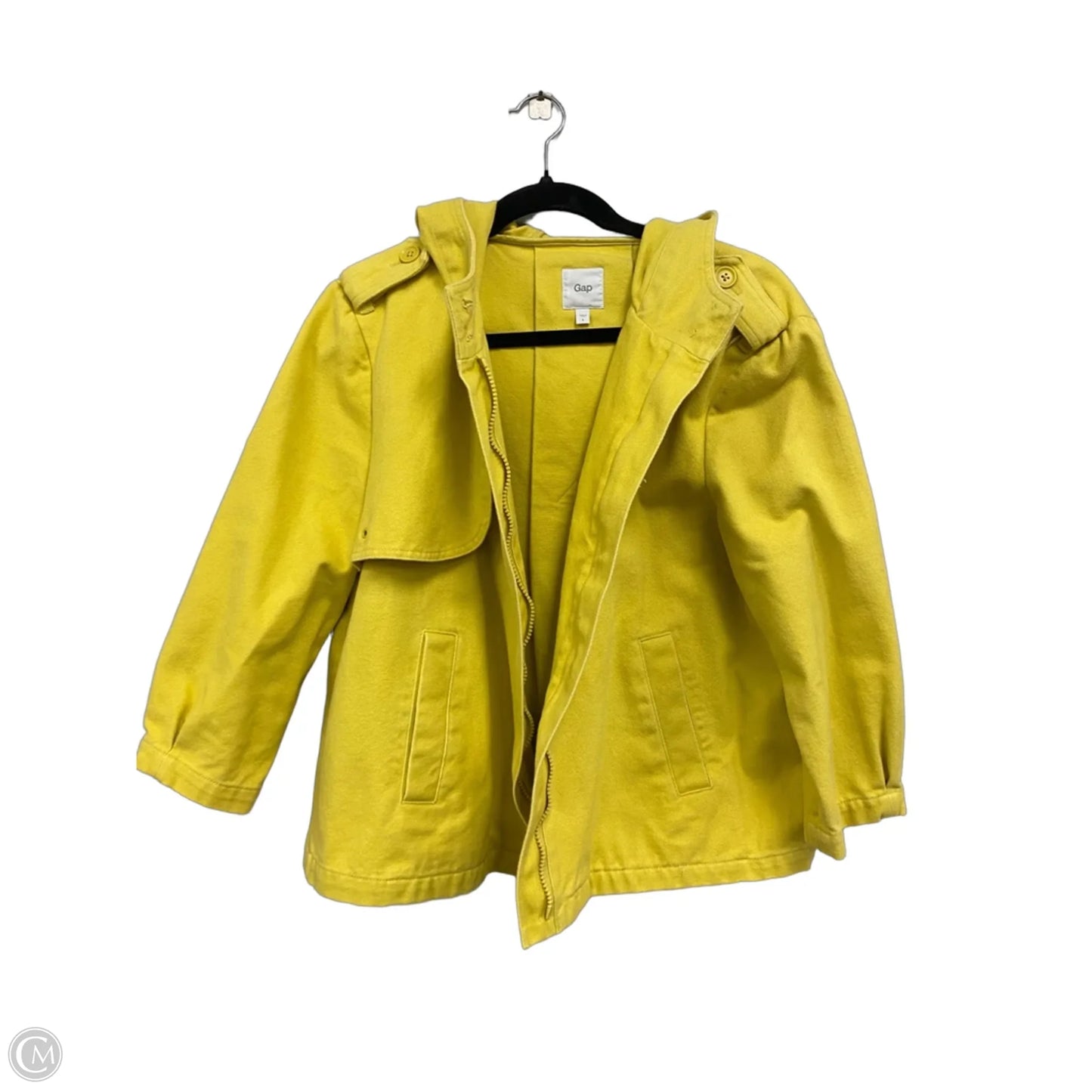 Jacket Other By Gap In Yellow, Size: L