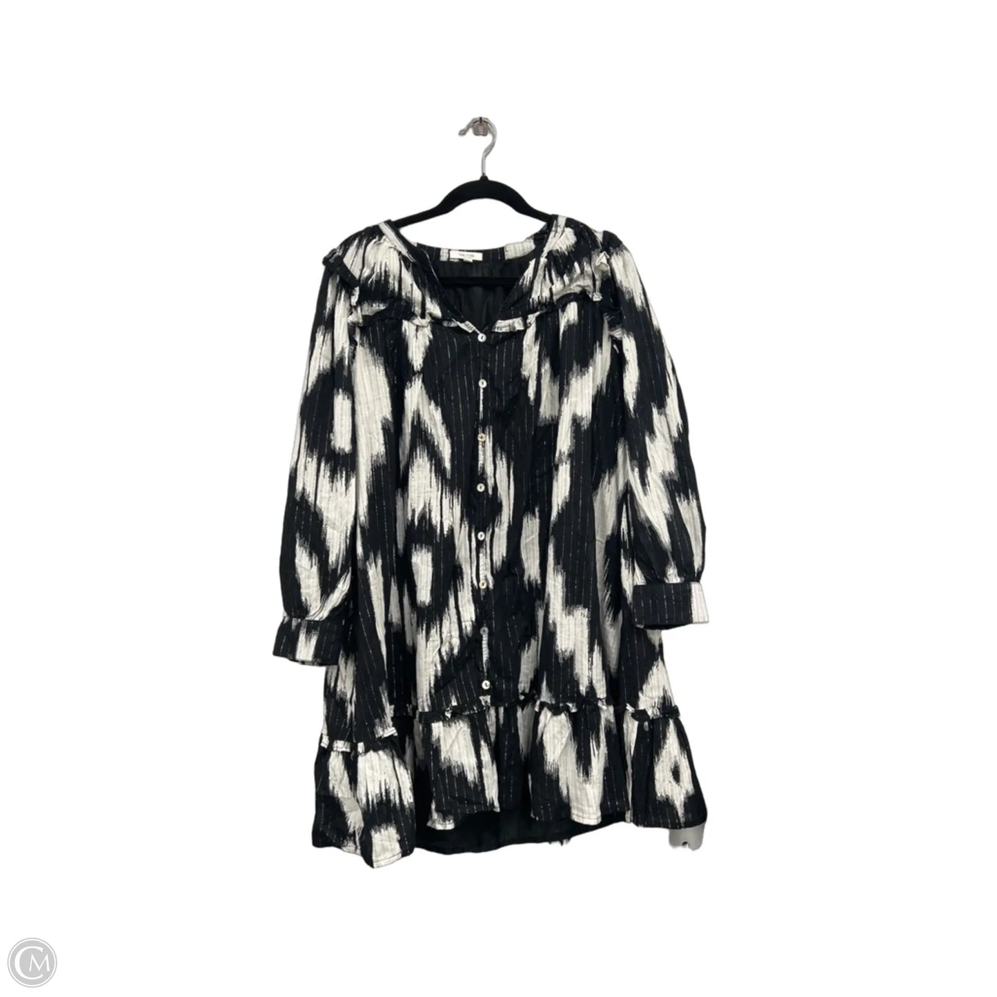 Dress Casual Short By Maurices In Black & White, Size: M
