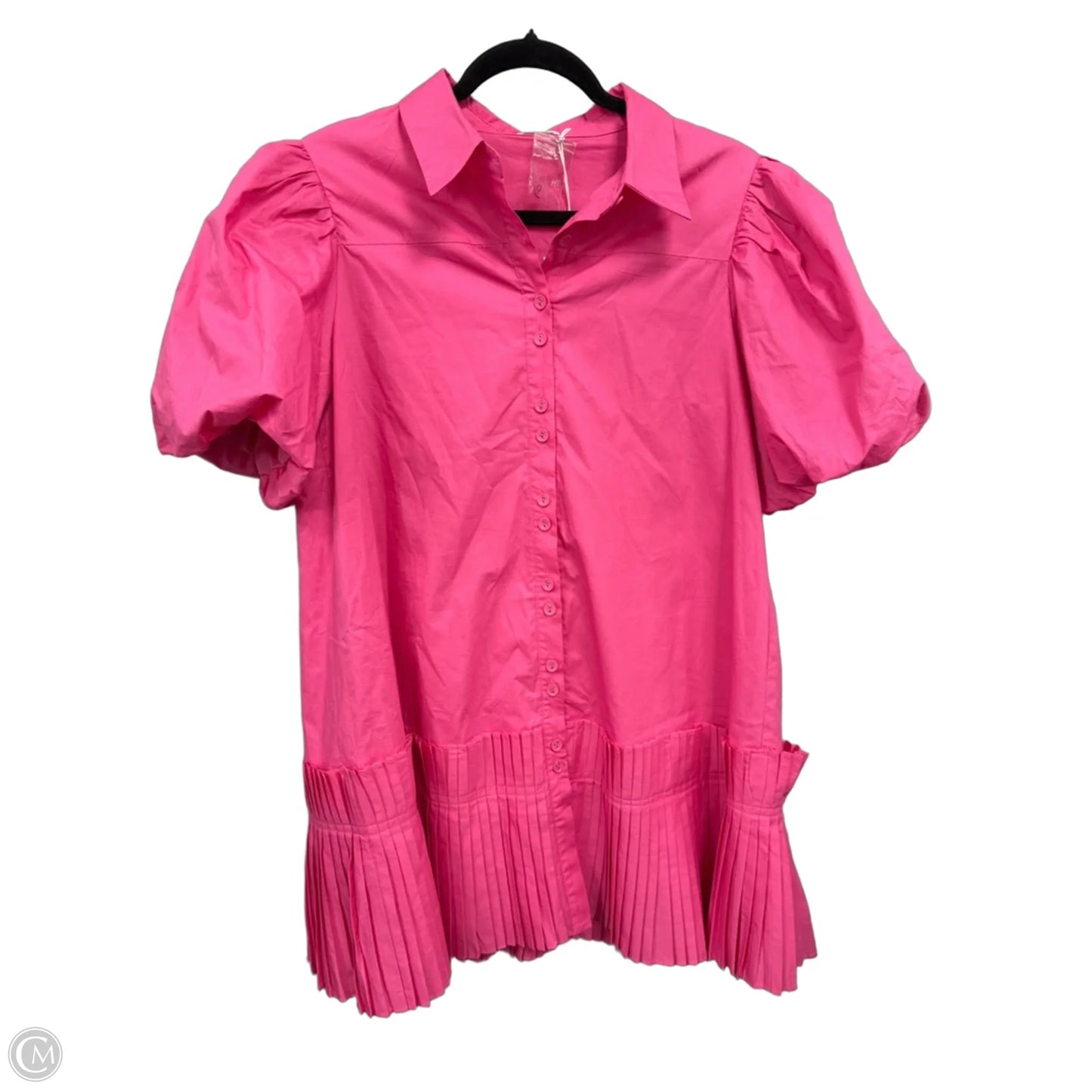 Dress Casual Short By Cmc In Pink, Size: L