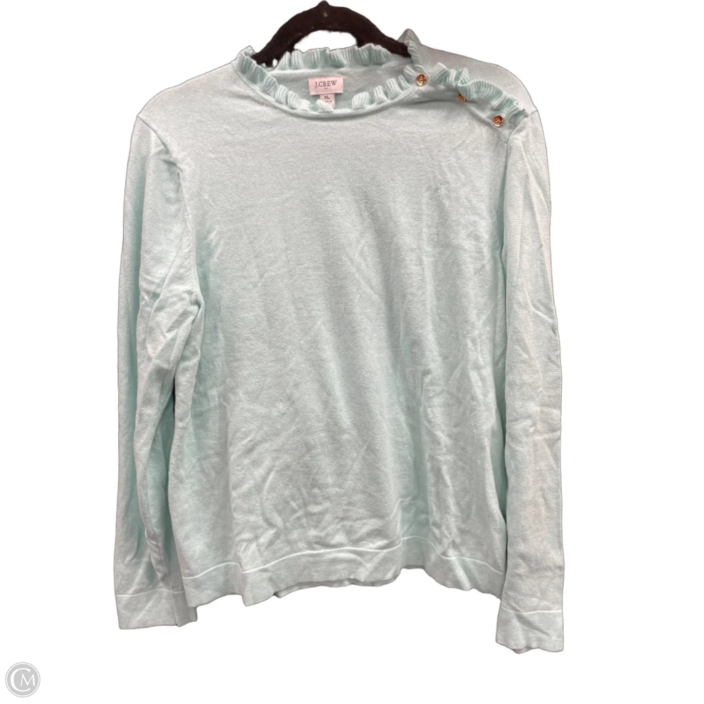 Sweater By J. Crew In Green, Size: Xl