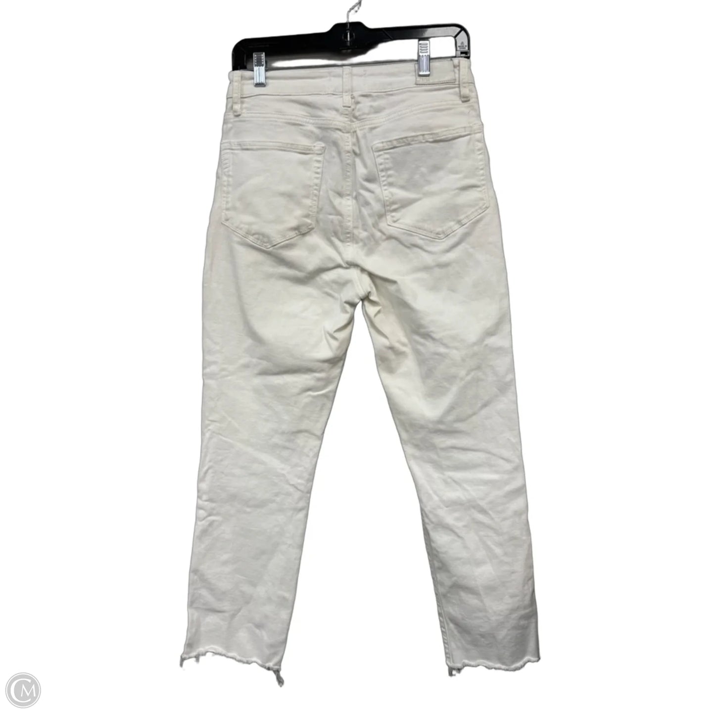 Jeans Skinny By Paige In White, Size: 8