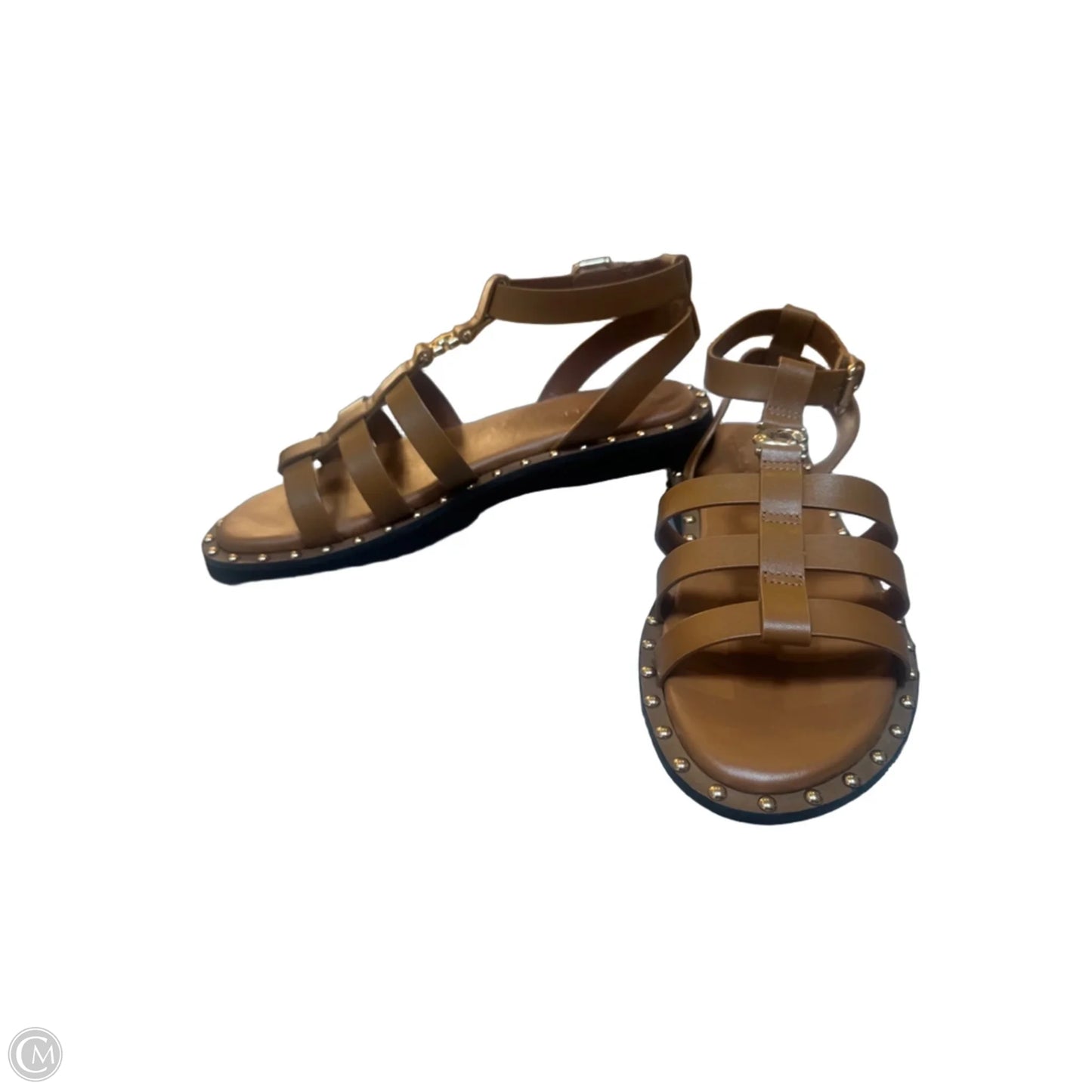 Sandals Designer By Coach In Brown, Size: 10