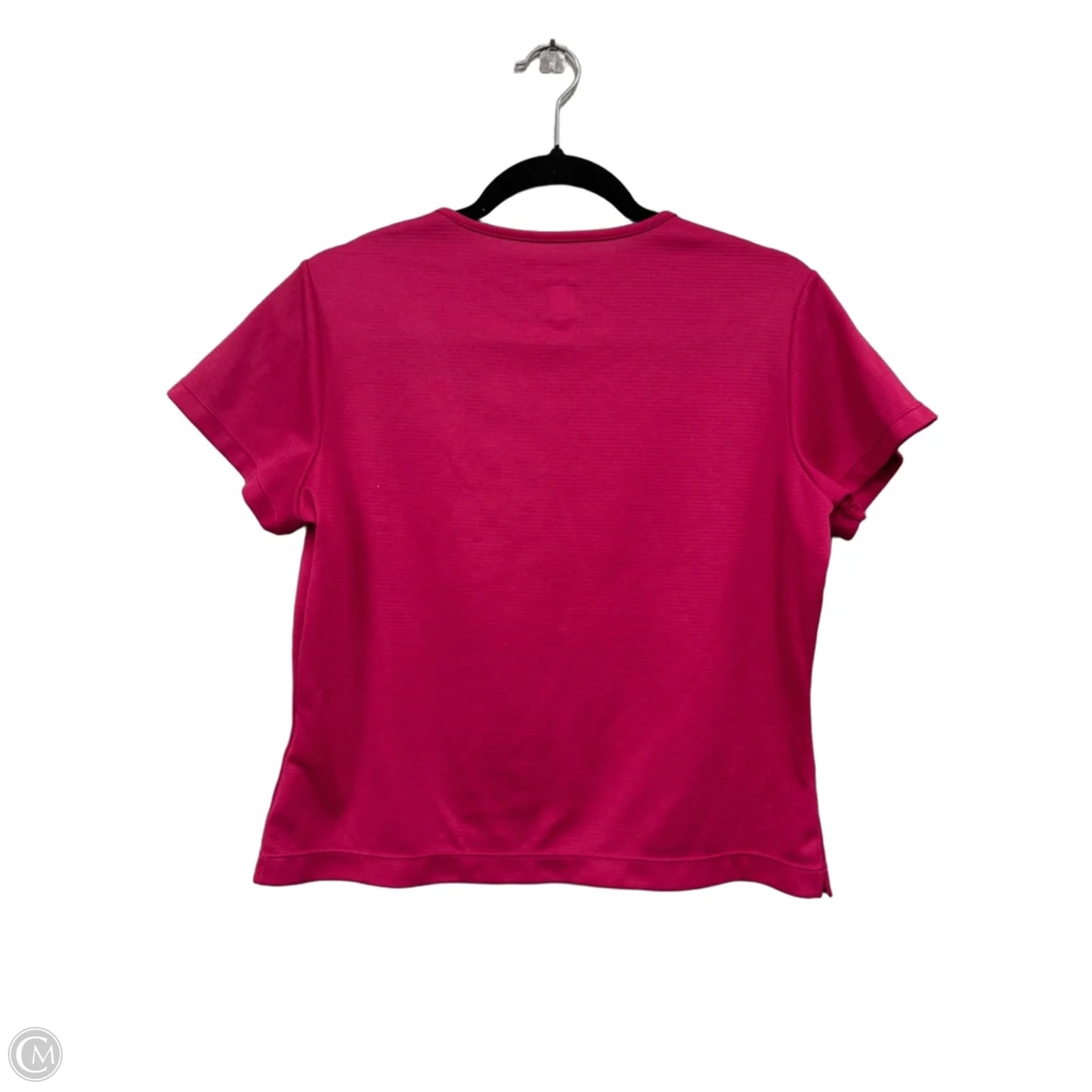 Top Short Sleeve By Moving Comfort Athletic In Pink, Size: M