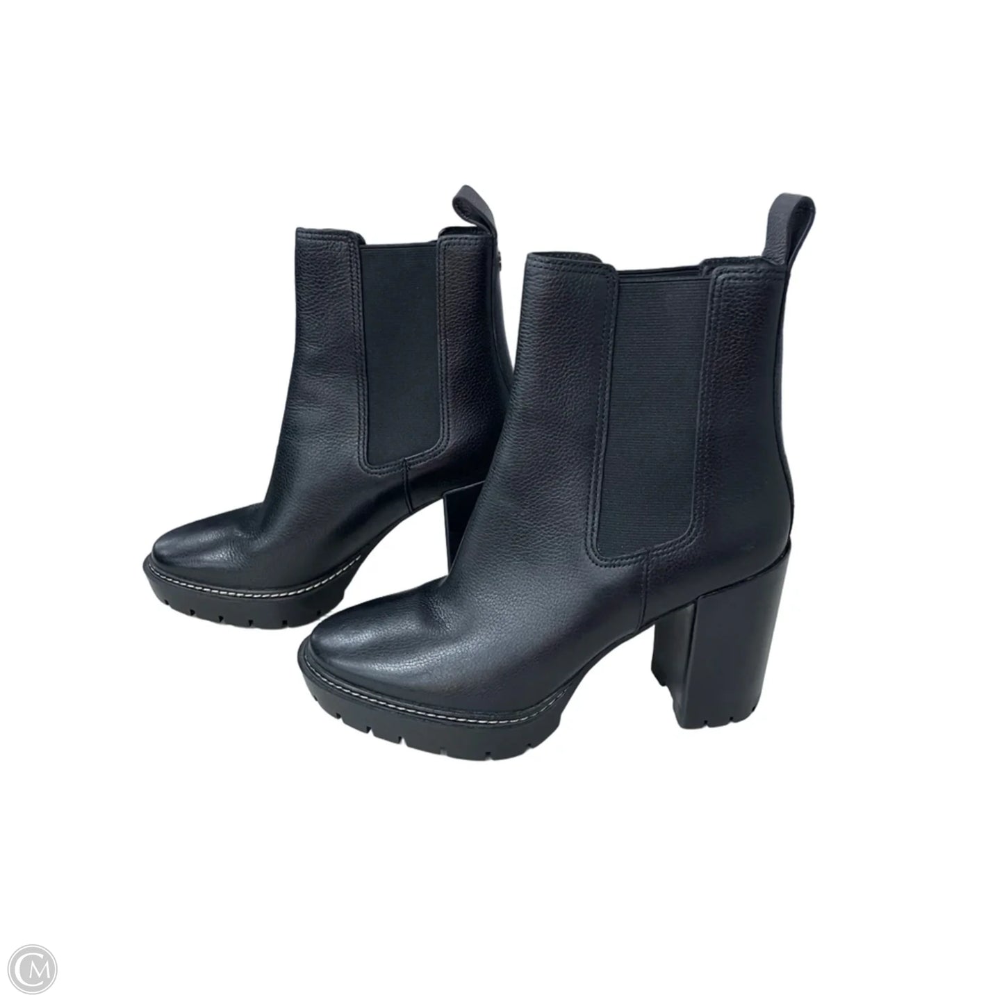 Boots Designer By Tory Burch In Black, Size: 9.5