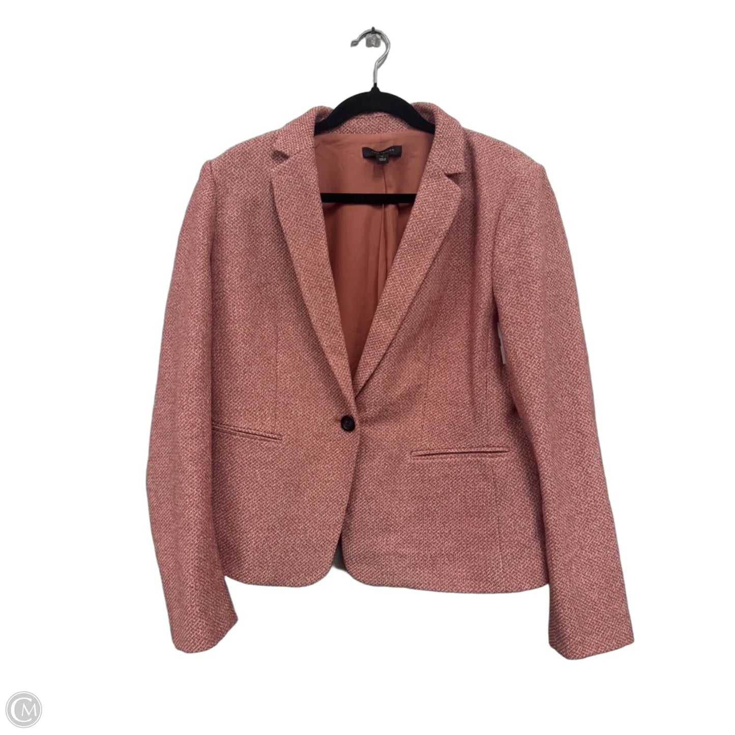 Blazer By Ann Taylor In Orange, Size: 14