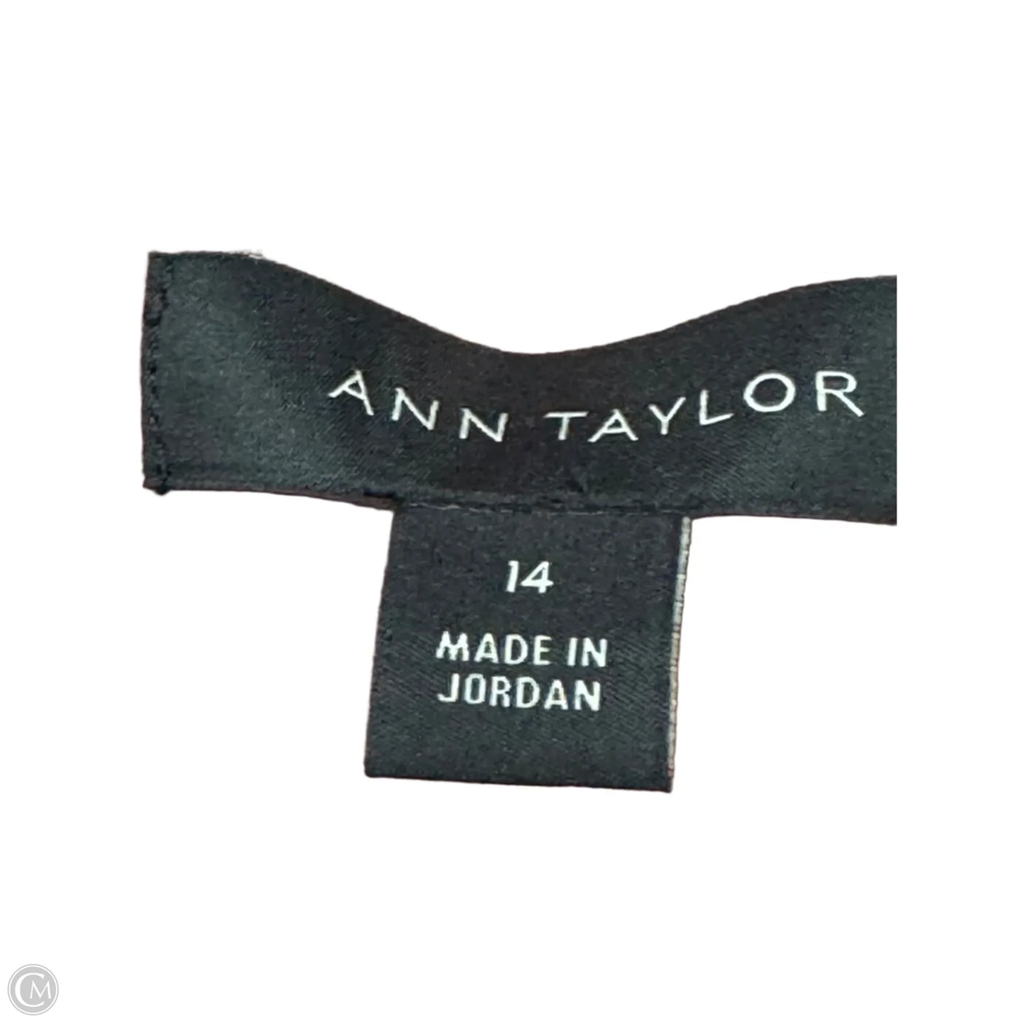 Blazer By Ann Taylor In Orange, Size: 14
