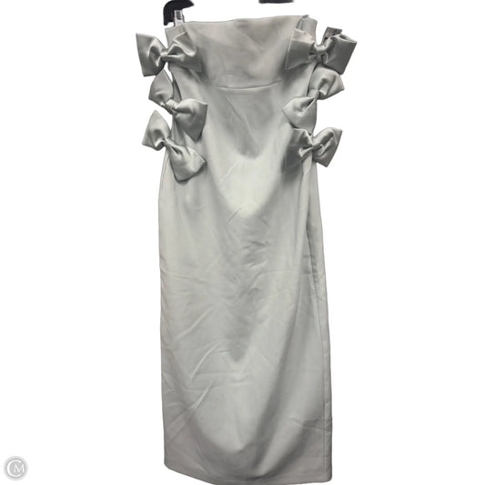 Dress Party Midi By Zara In Green, Size: L