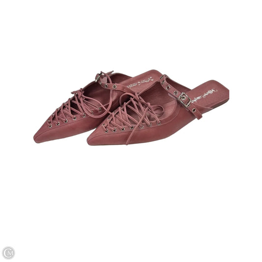 Shoes Flats By Jeffrey Campbell In Mauve, Size: 8.5