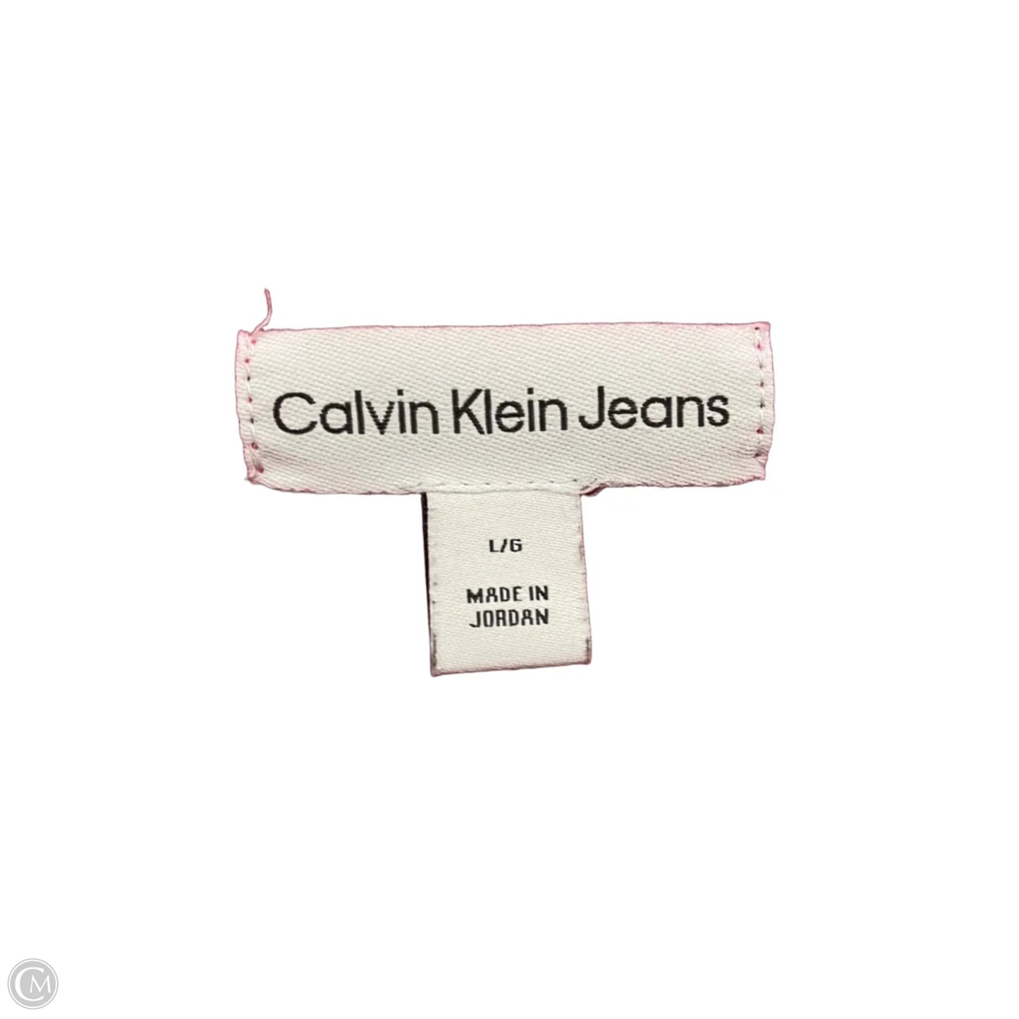 Sweater By Calvin Klein In Pink, Size: L