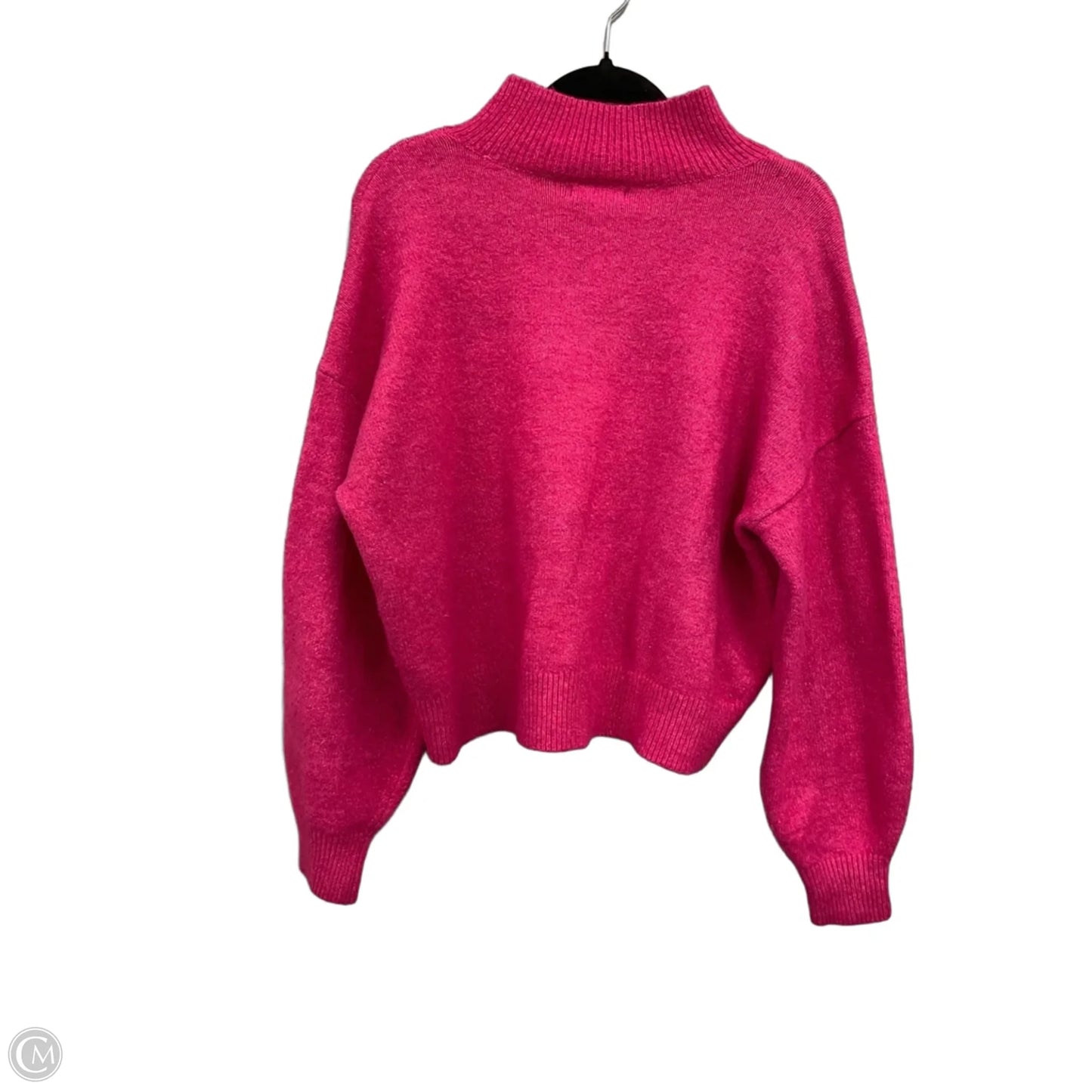 Sweater By Calvin Klein In Pink, Size: L