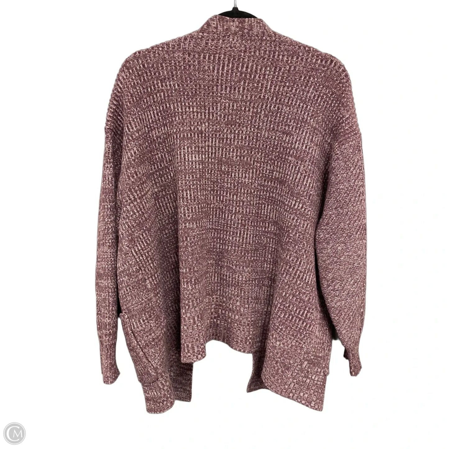 Sweater Cardigan By A New Day In Mauve, Size: M