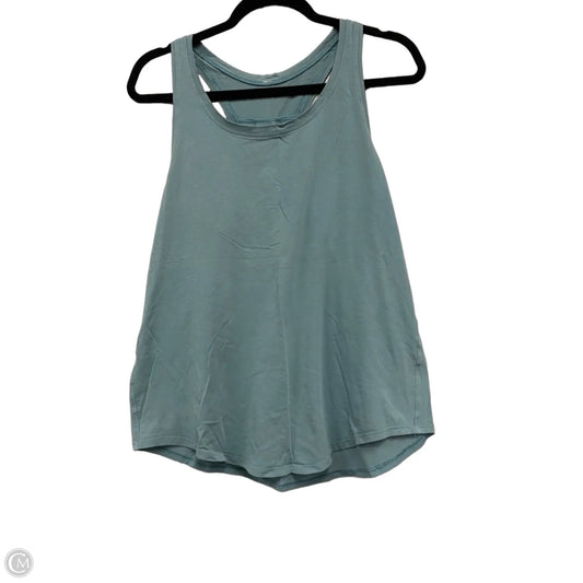 Athletic Tank Top By Lululemon In Green, Size: S