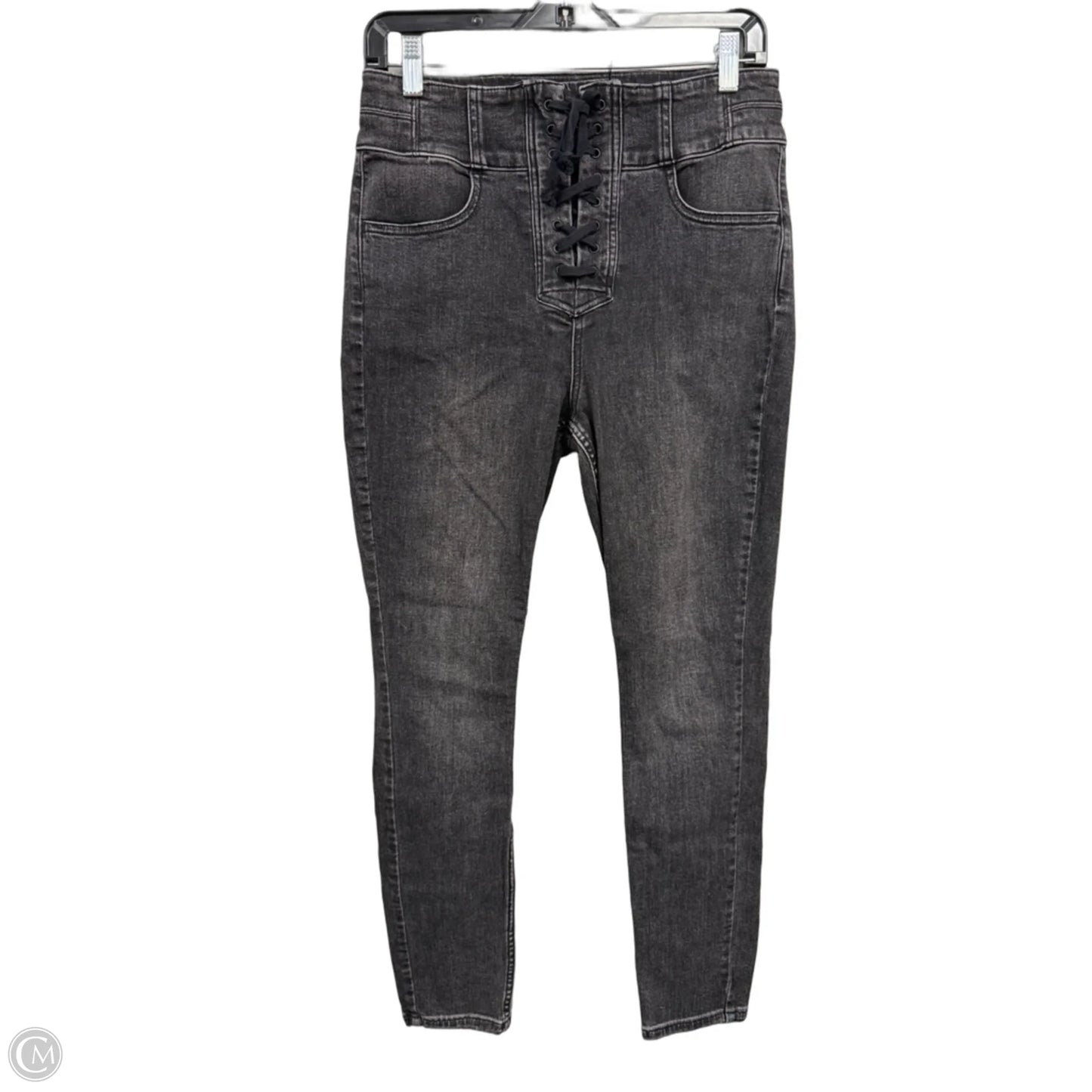 Jeans Skinny By We The Free In Black Denim, Size: 10