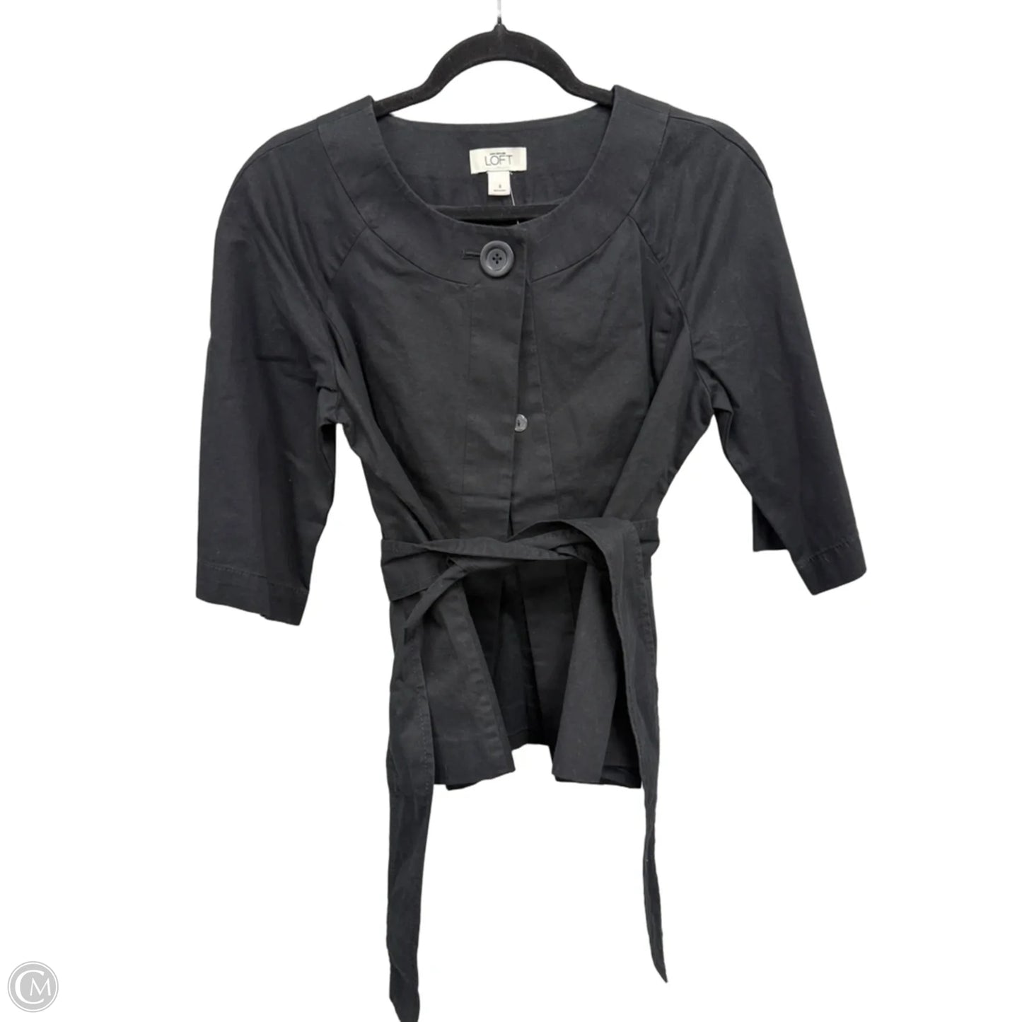 Cardigan By Loft In Black, Size: 8