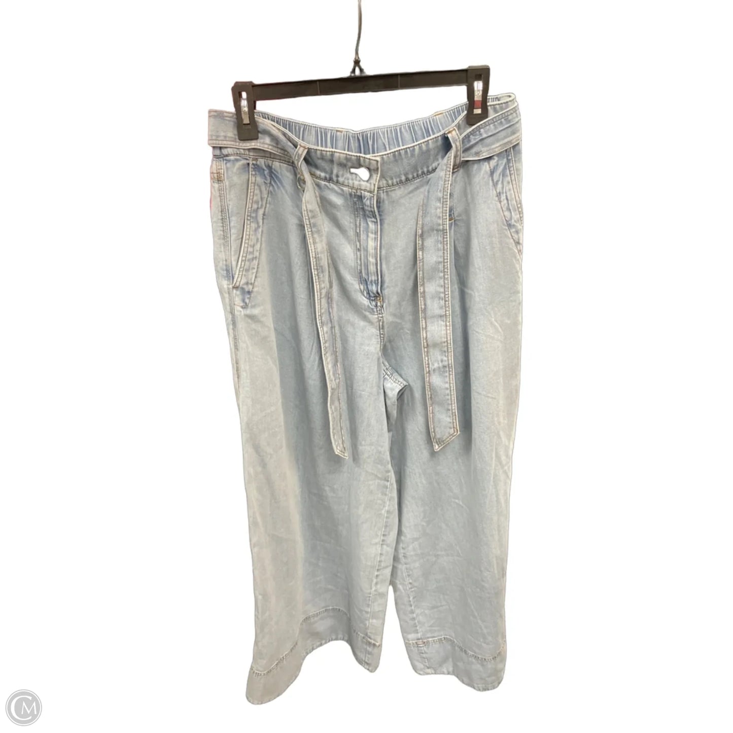 Pants Wide Leg By Loft In Blue, Size: 8
