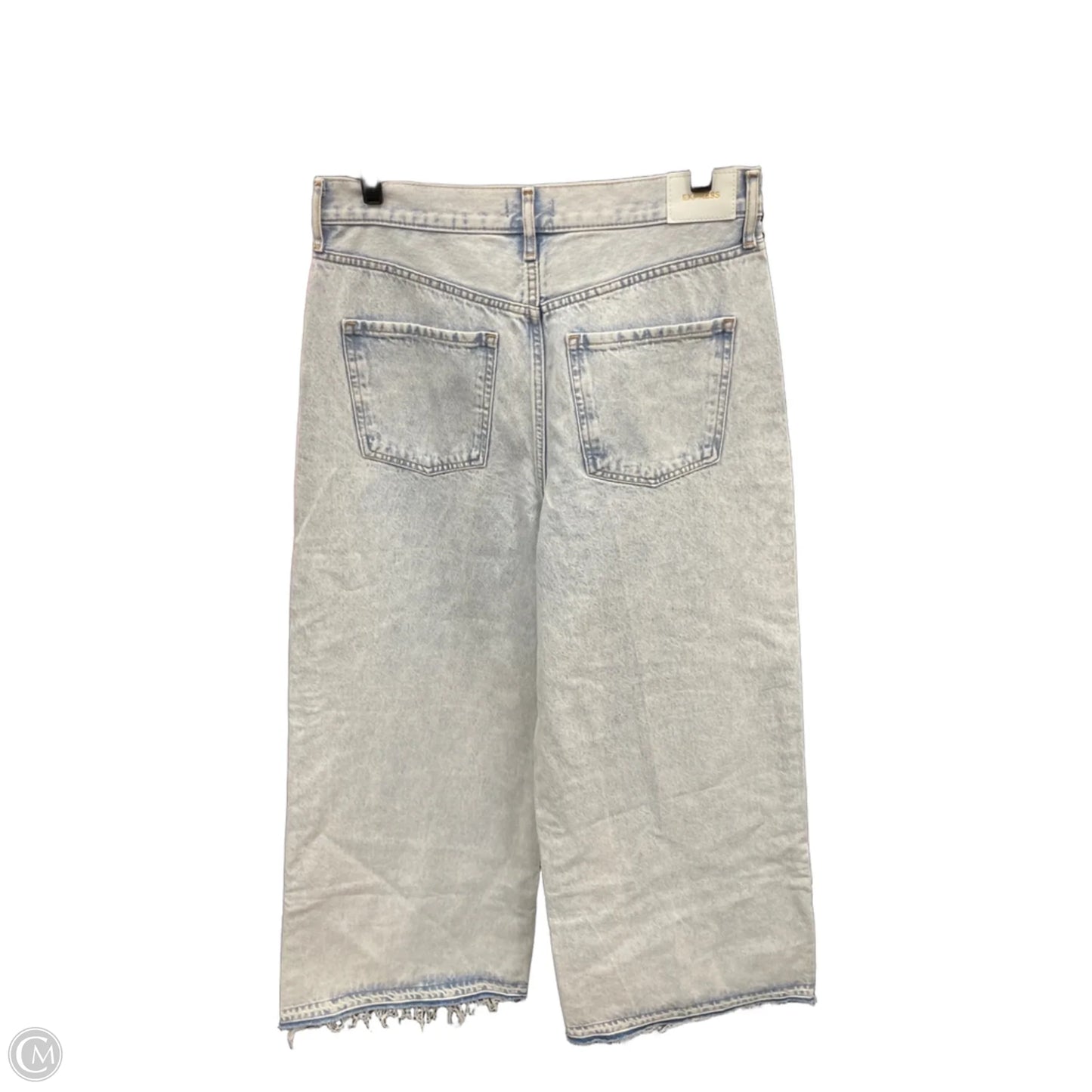 Jeans Wide Leg By Express In Blue Denim, Size: 10p