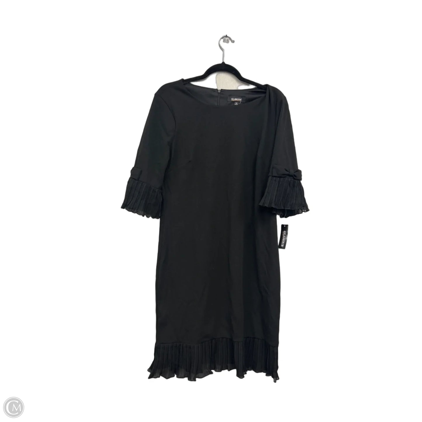 Dress Casual Short By Glamour In Black, Size: 10