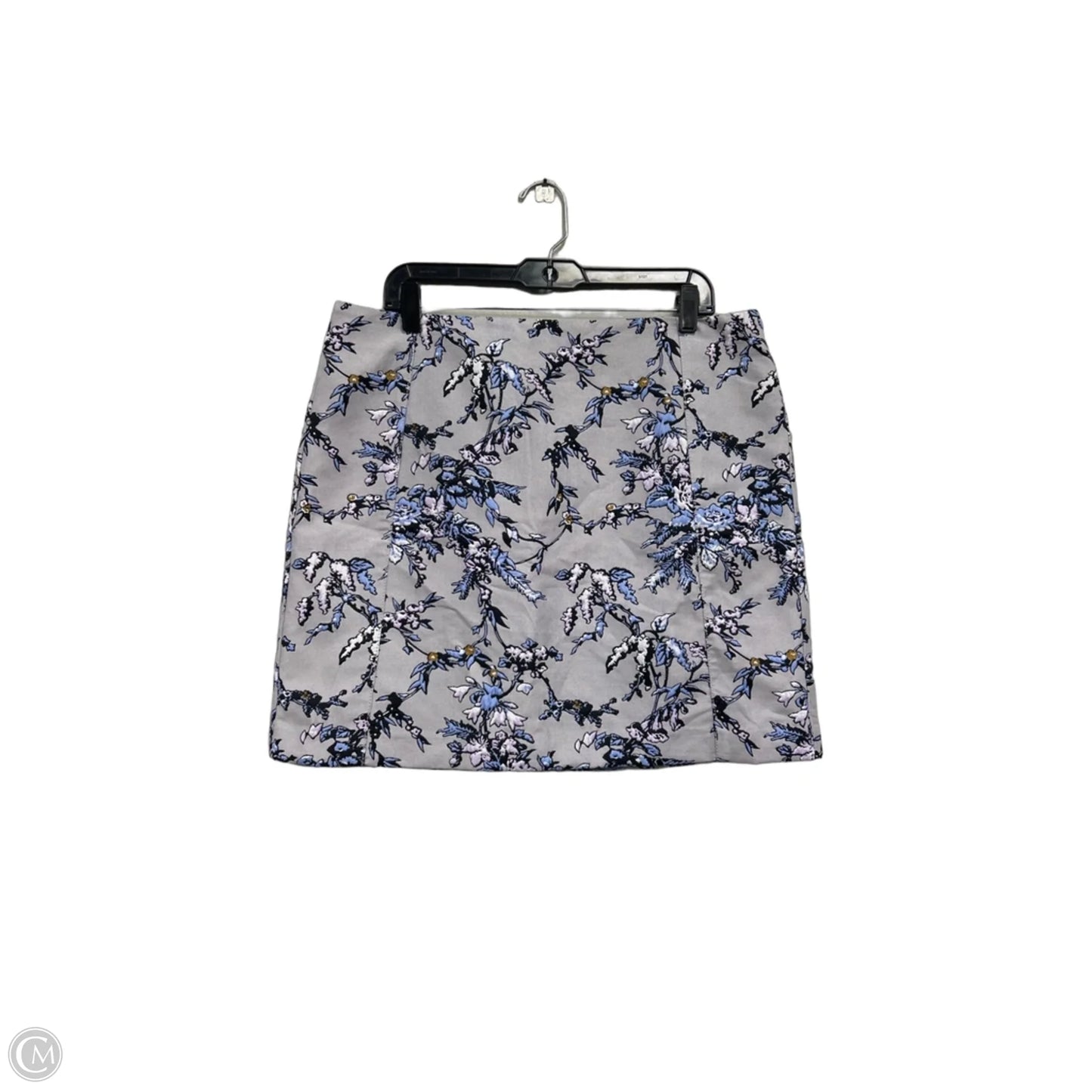 Skirt Mini & Short By Loft In Blue & Purple, Size: 14