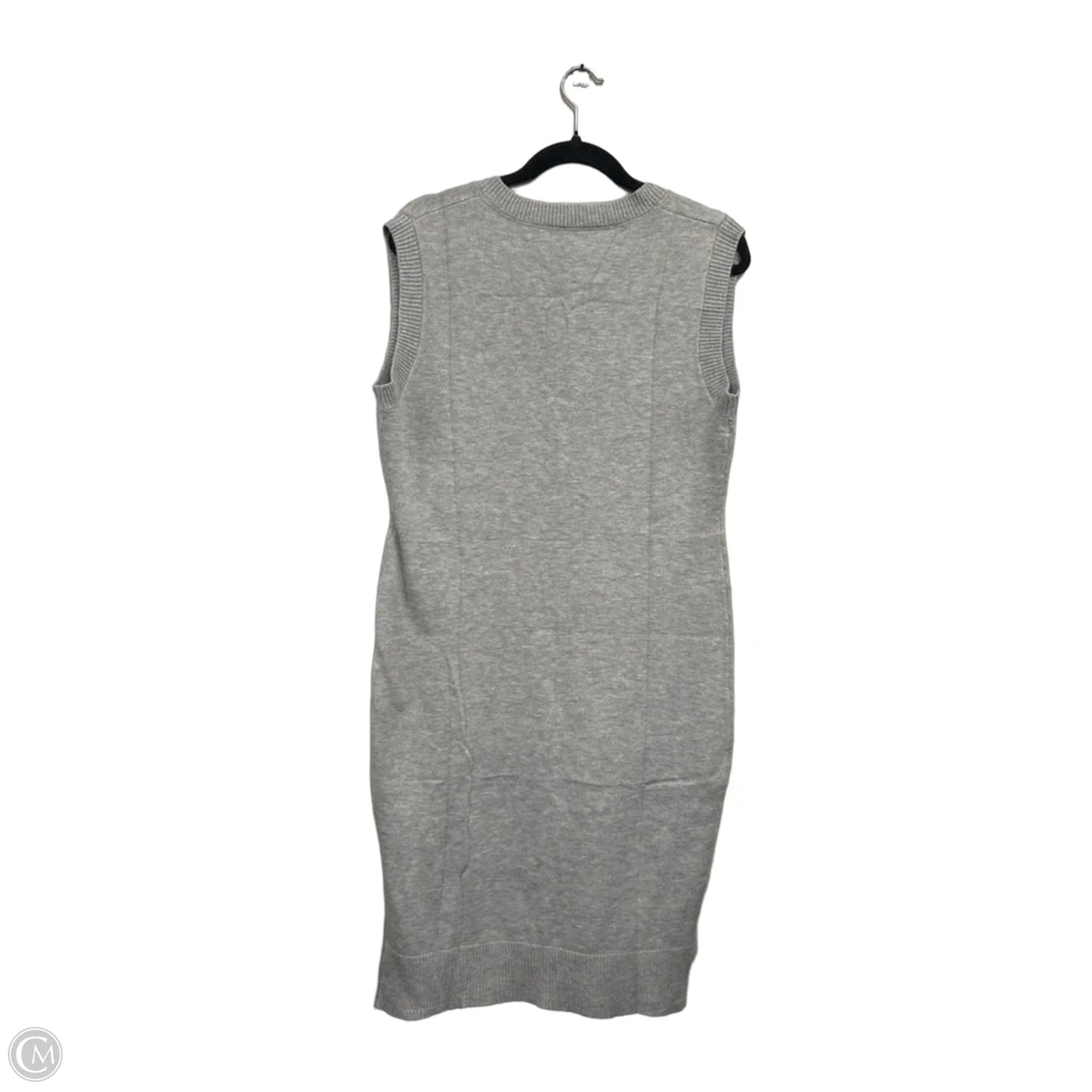 Dress Sweater By Clothes Mentor In Grey, Size: M