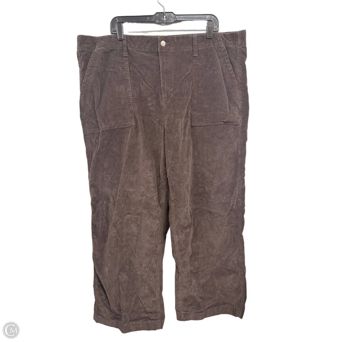 Pants Corduroy By Sonoma In Brown, Size: 2x