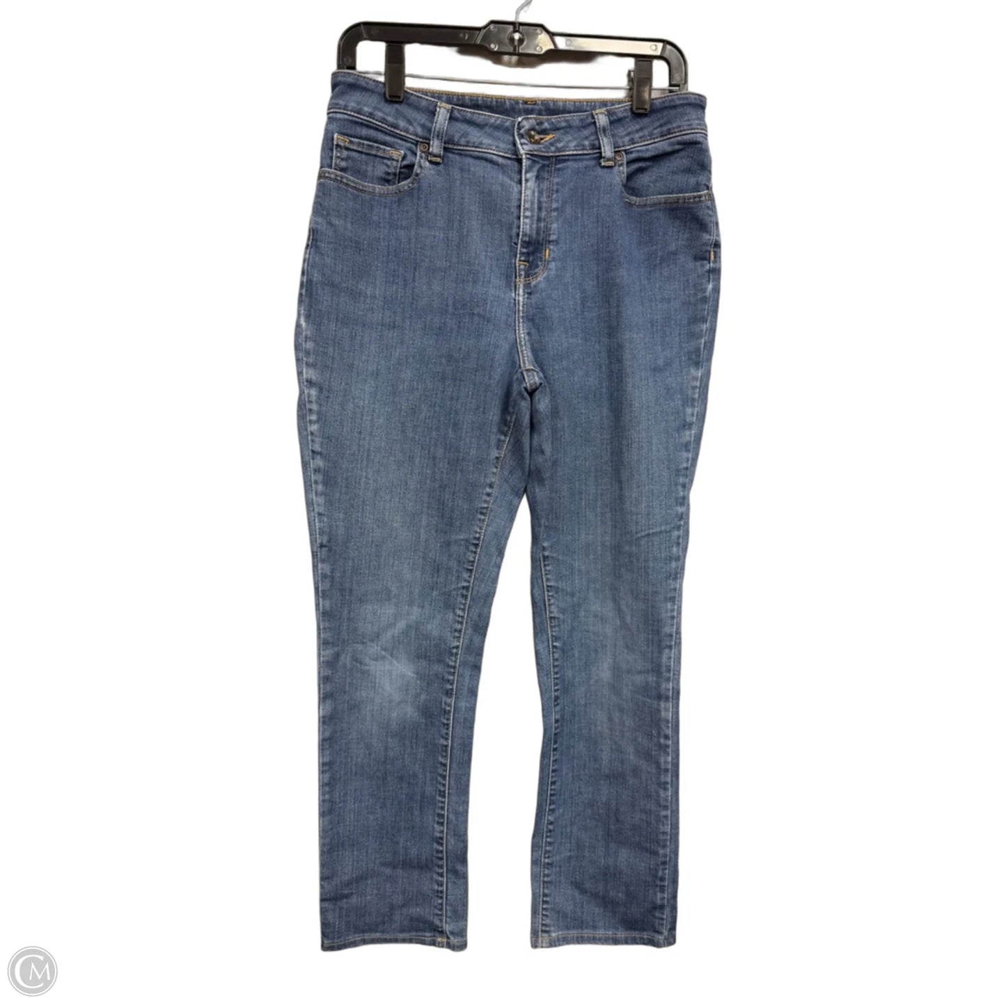 Jeans Skinny By L.l. Bean In Blue Denim, Size: 8