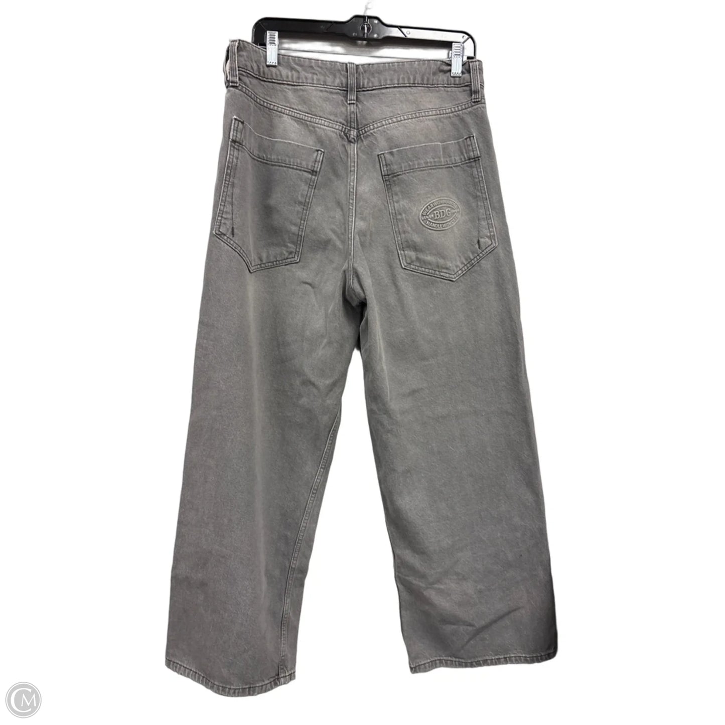 Jeans Wide Leg By Bdg In Grey, Size: 4x