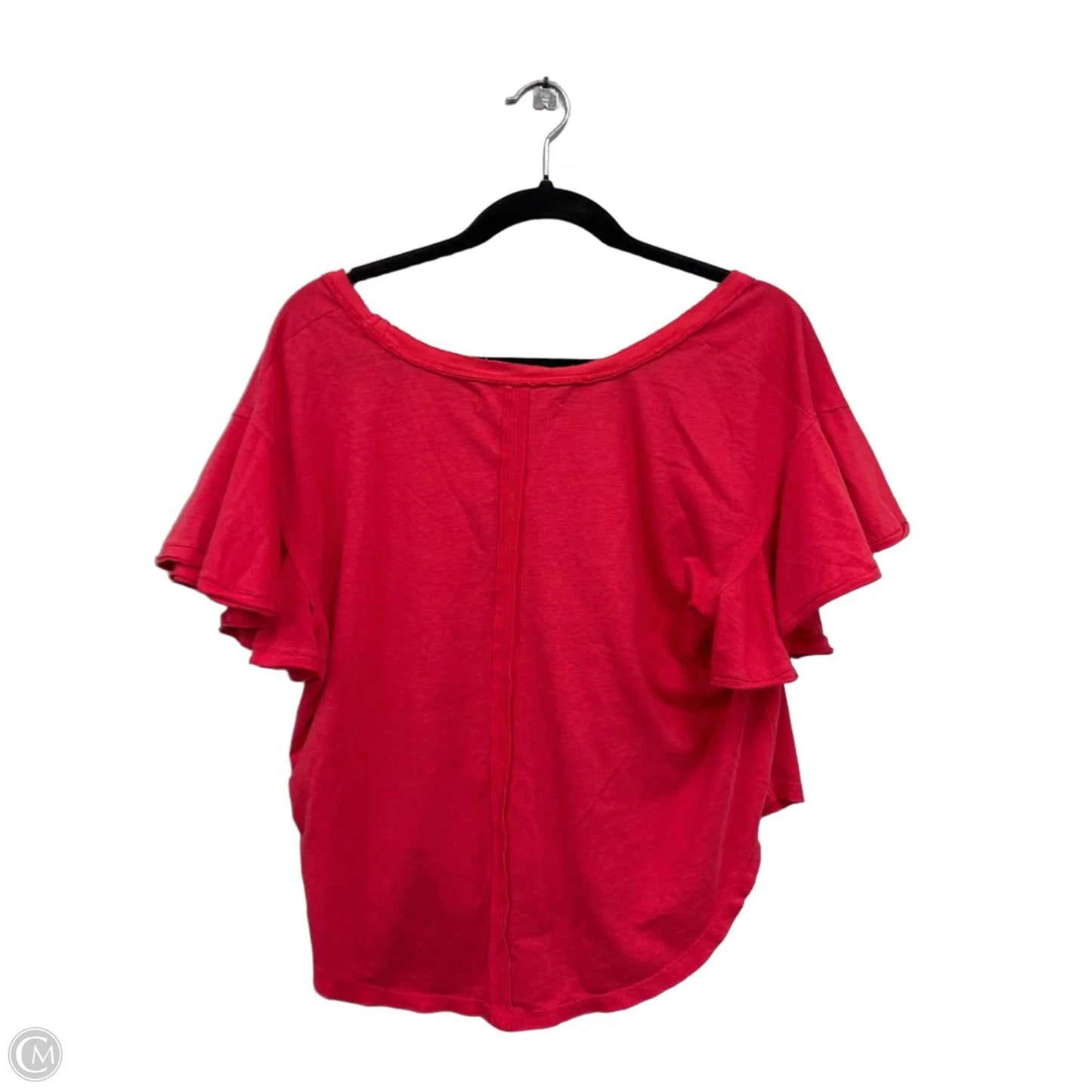 Top Short Sleeve By We The Free In Red, Size: Xs