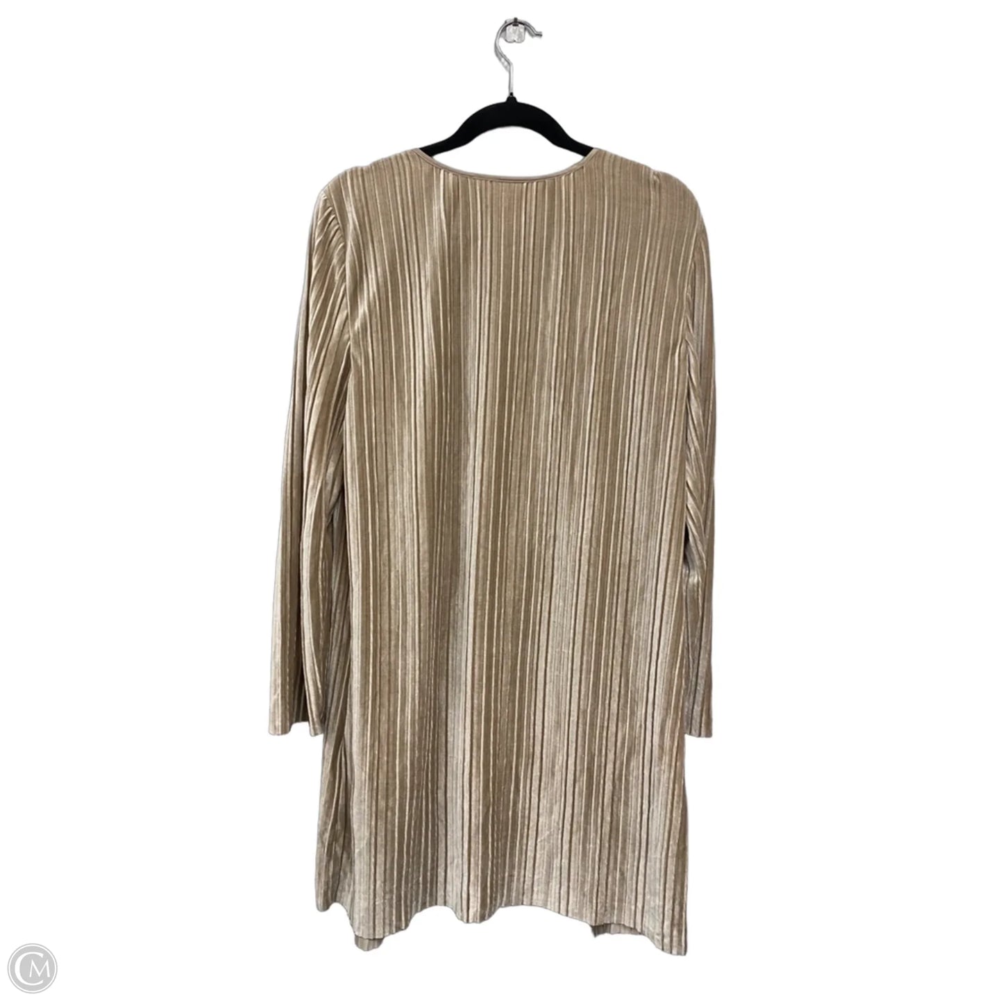 Cardigan By Chicos In Tan, Size: L