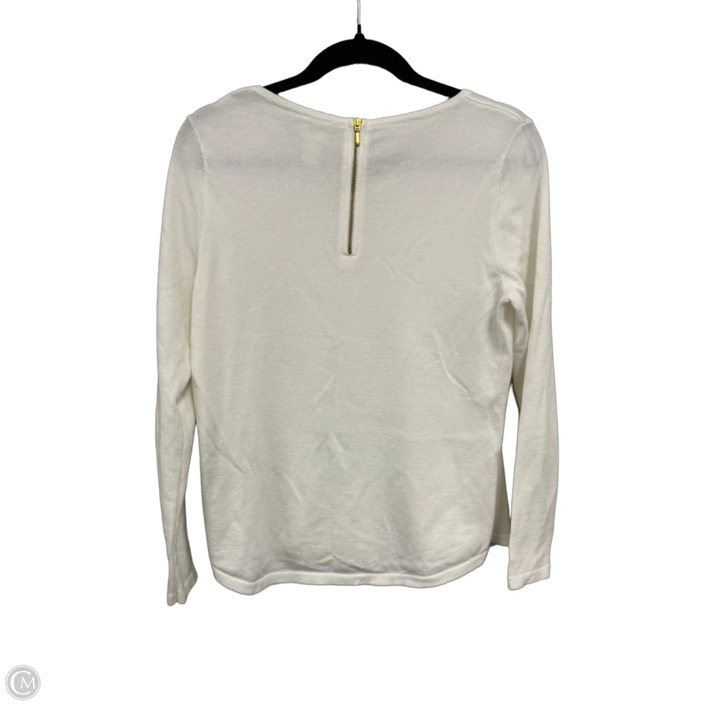 Sweater By Chicos In Ivory, Size: S