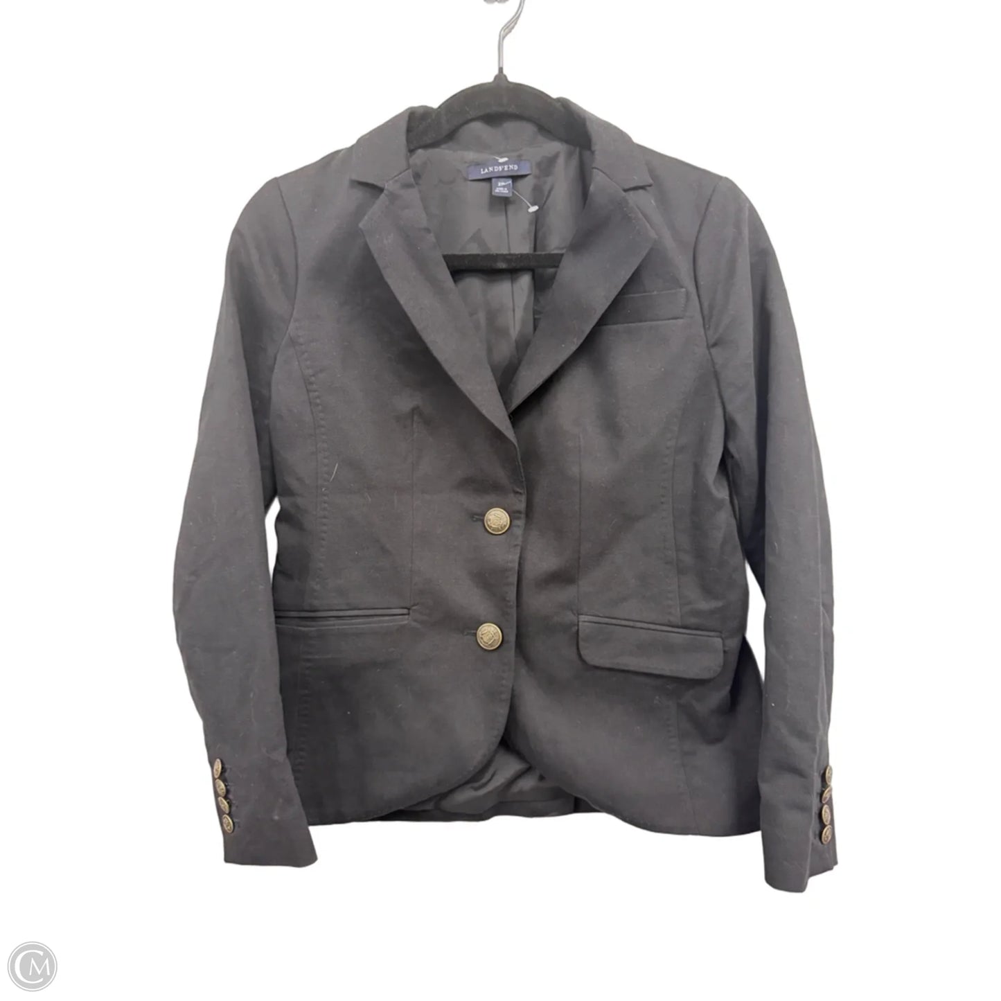 Blazer By Lands End In Black, Size: 2p