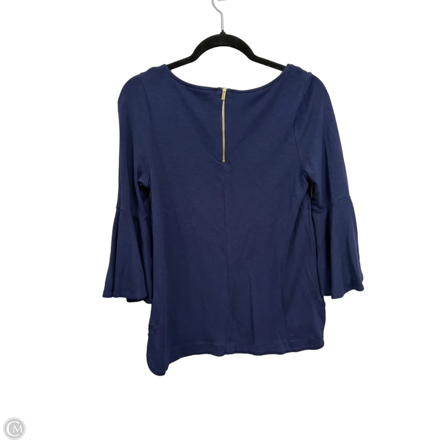 Top Long Sleeve By Crown And Ivy In Navy, Size: S