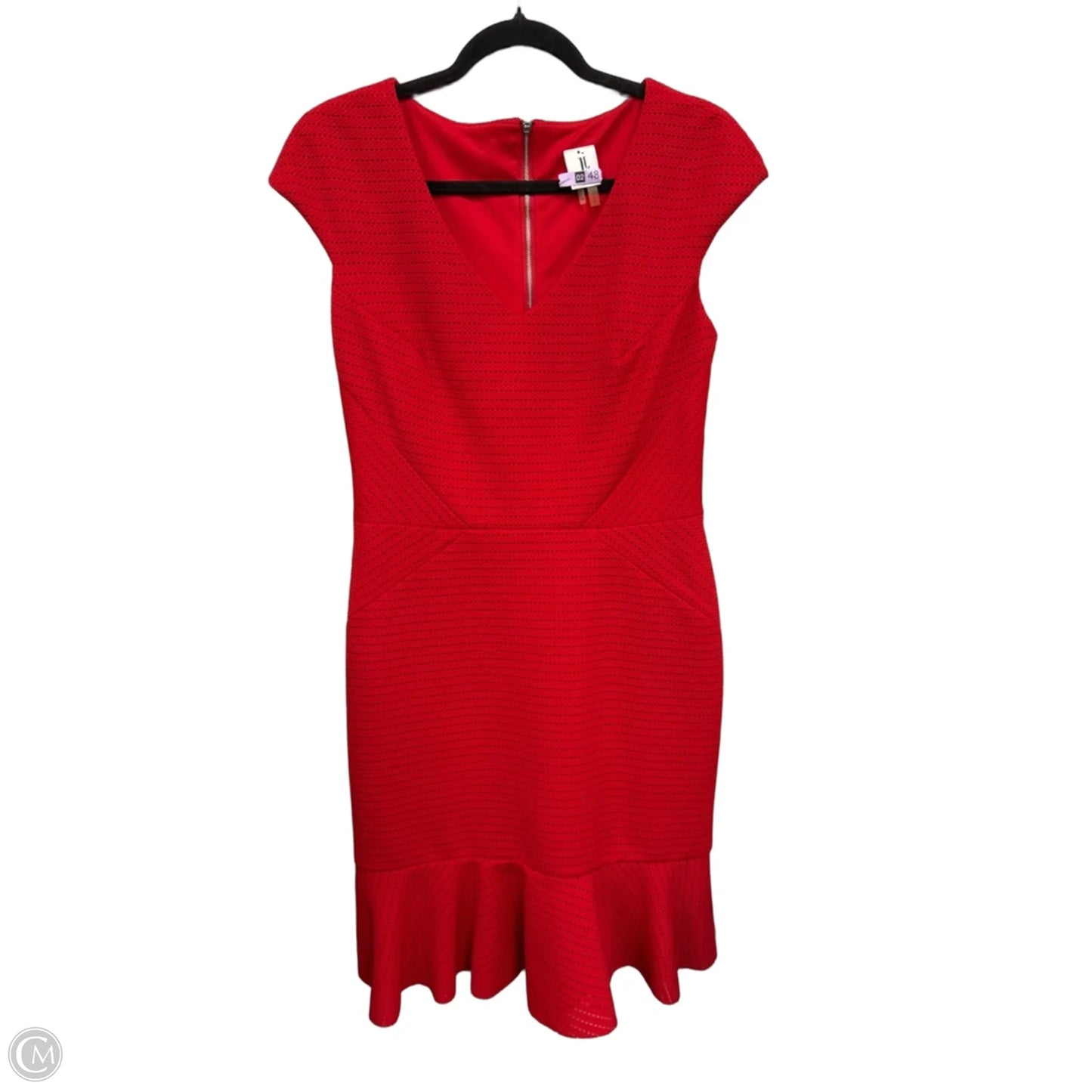 Dress Casual Midi By Julia Jordan In Red, Size: 8