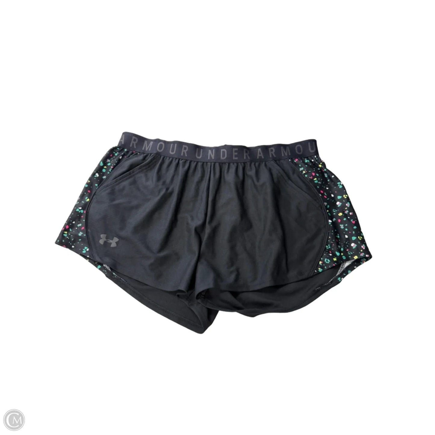 Athletic Shorts By Under Armour In Black, Size: Xl