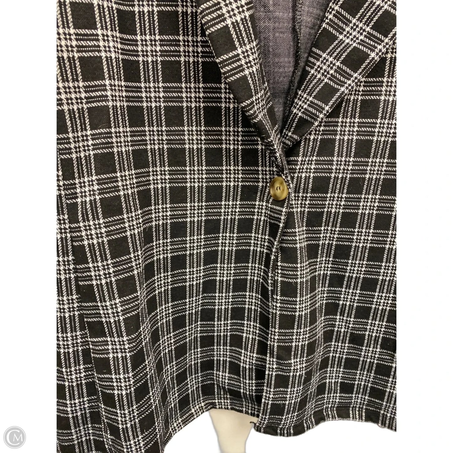Blazer By Arula In Black & White, Size: Xl