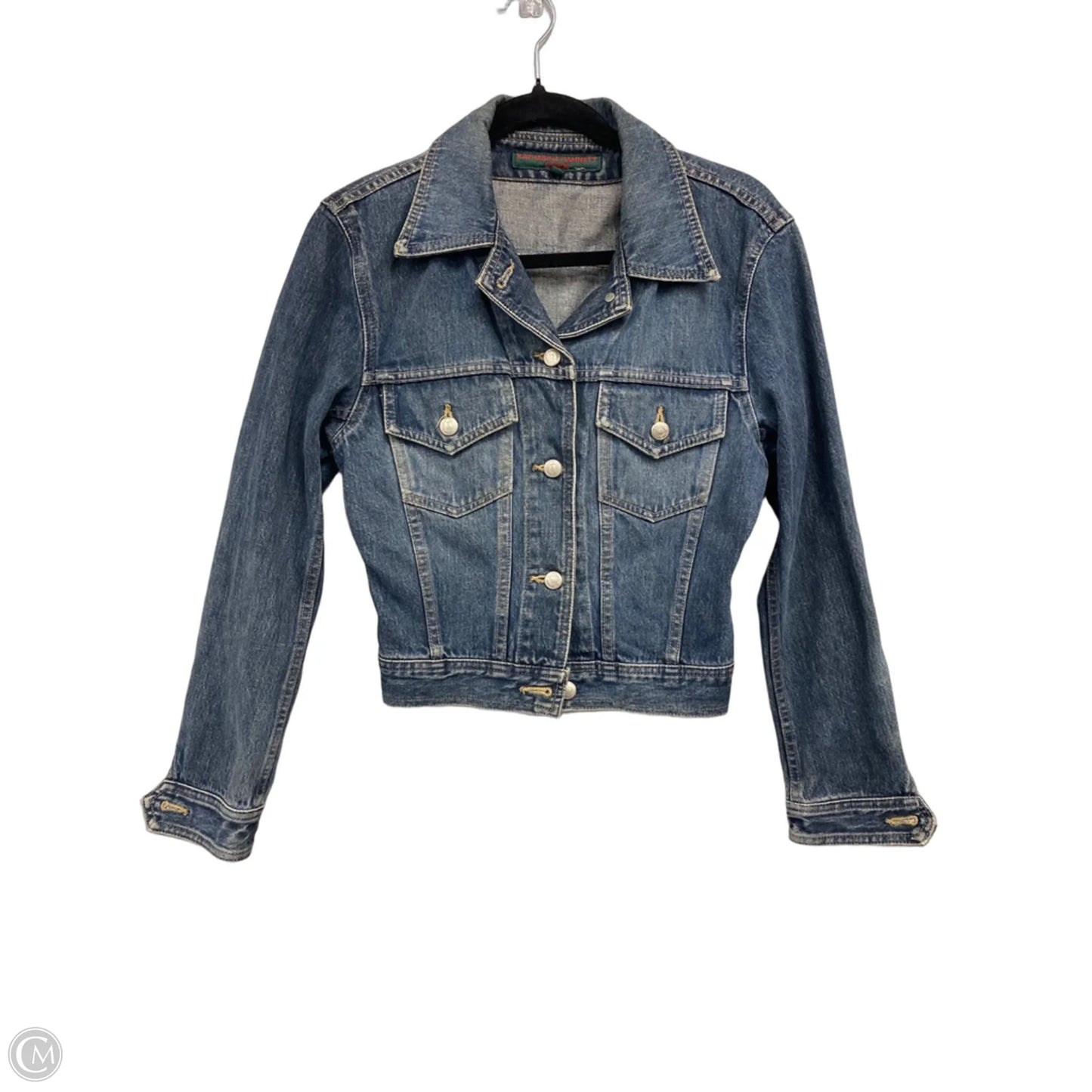 Jacket Denim By Cmb In Blue Denim, Size: M