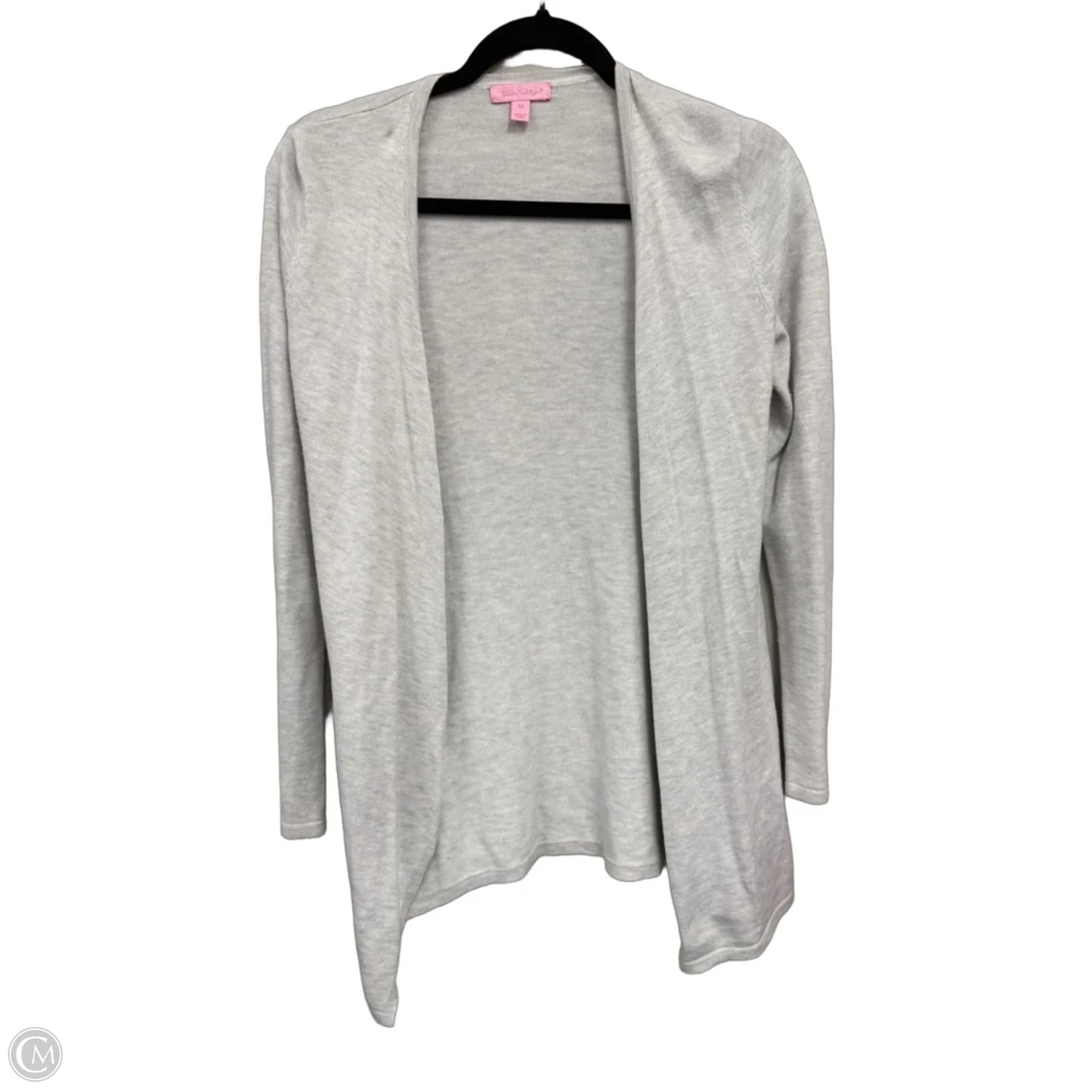 Sweater Cardigan Designer By Lilly Pulitzer In Grey, Size: Xs