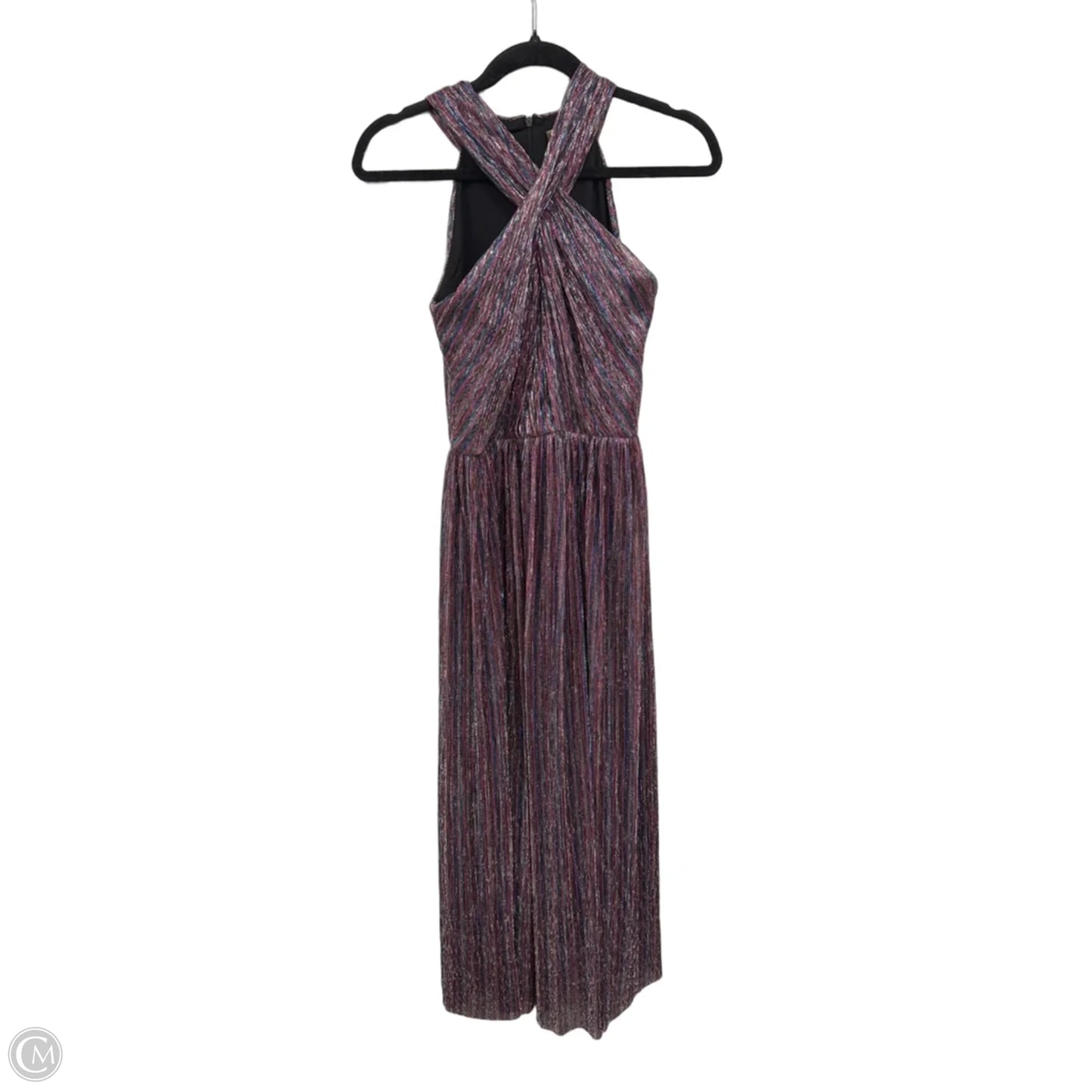 Dress Casual Maxi By Taylor In Pink & Silver, Size: 8