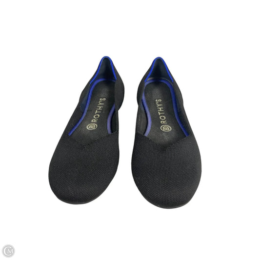 Shoes Flats By Rothys In Black, Size: 8.5