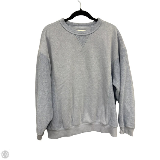 Sweatshirt Crewneck By Aerie In Blue, Size: M