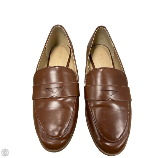 Shoes Flats By Ann Taylor In Brown, Size: 7
