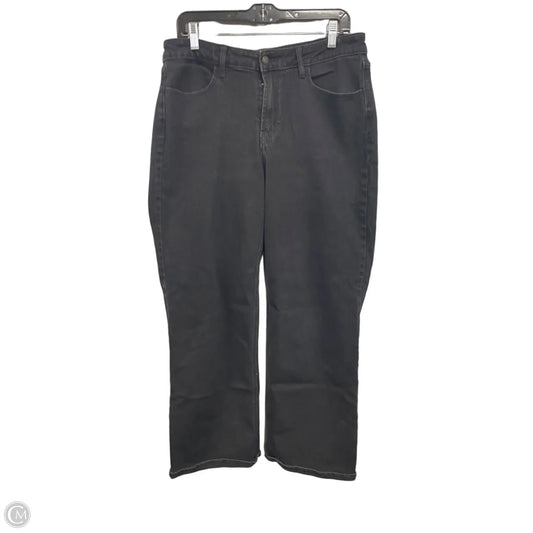 Jeans Wide Leg By Old Navy In Black, Size: 14p