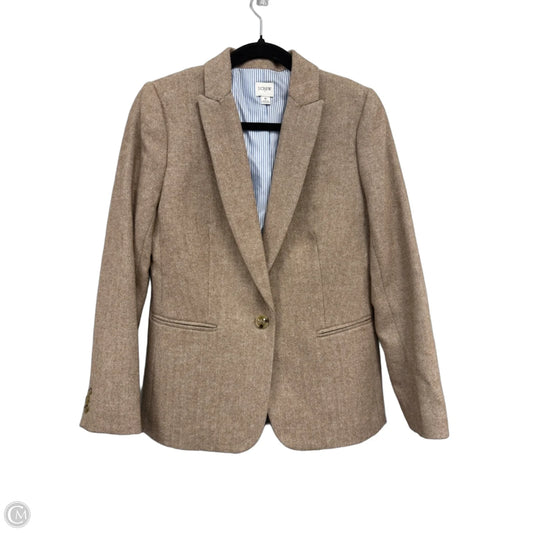 Blazer By J. Crew In Tan, Size: 6