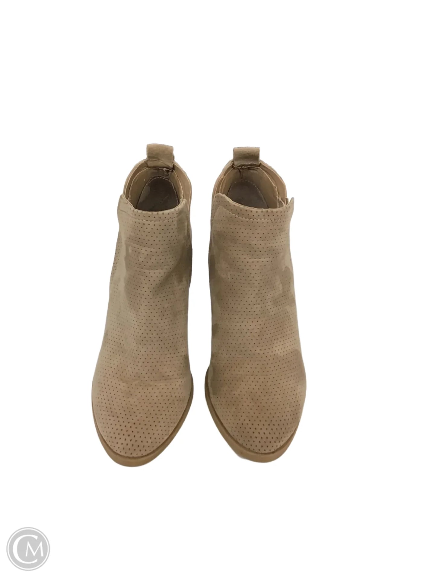 Boots Ankle Heels By Universal Thread In Tan, Size: 6
