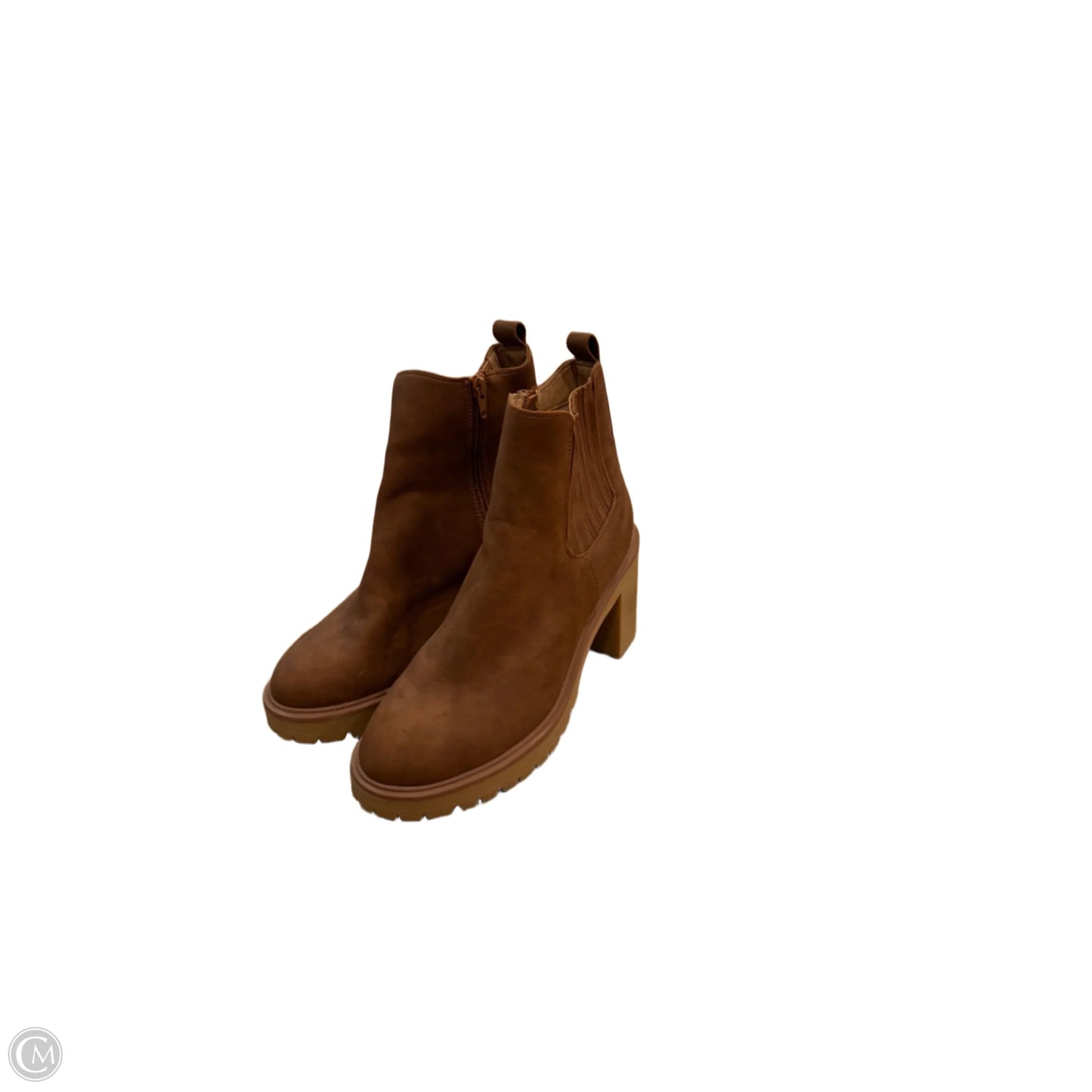 Boots Ankle Heels By Dolce Vita In Tan, Size: 9