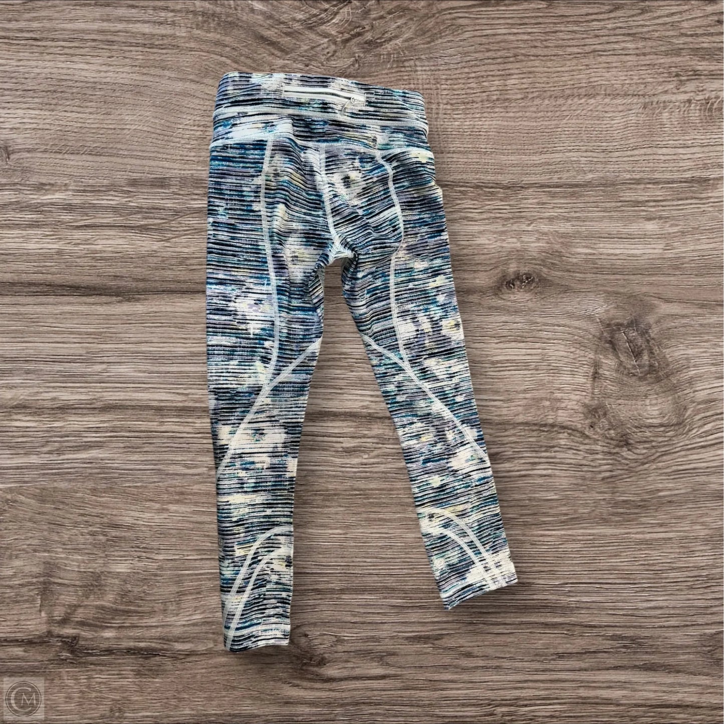 Athletic Leggings Capris By Lululemon In Blue & Purple, Size: 2