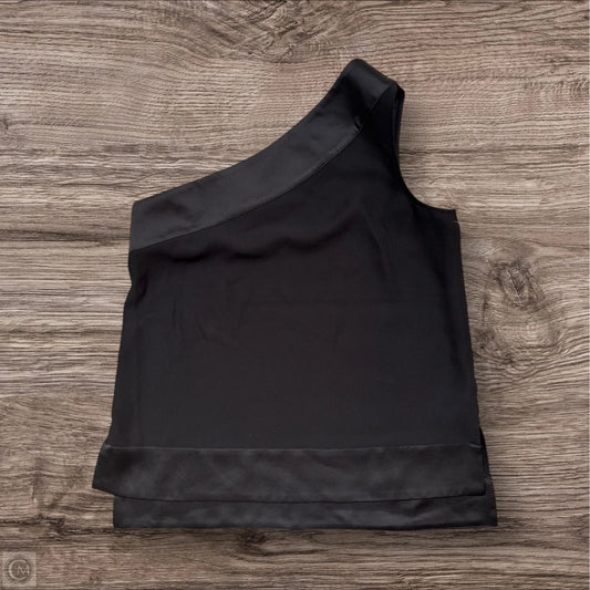 Top Short Sleeve By Banana Republic In Black, Size: M