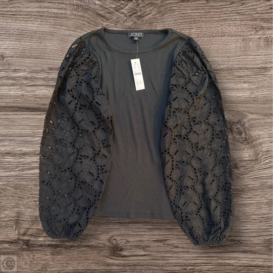 Top Long Sleeve By J. Crew In Black, Size: Xs