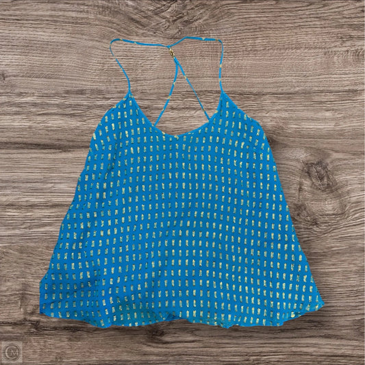 Top Sleeveless Designer By Lilly Pulitzer In Black & Gold, Size: S
