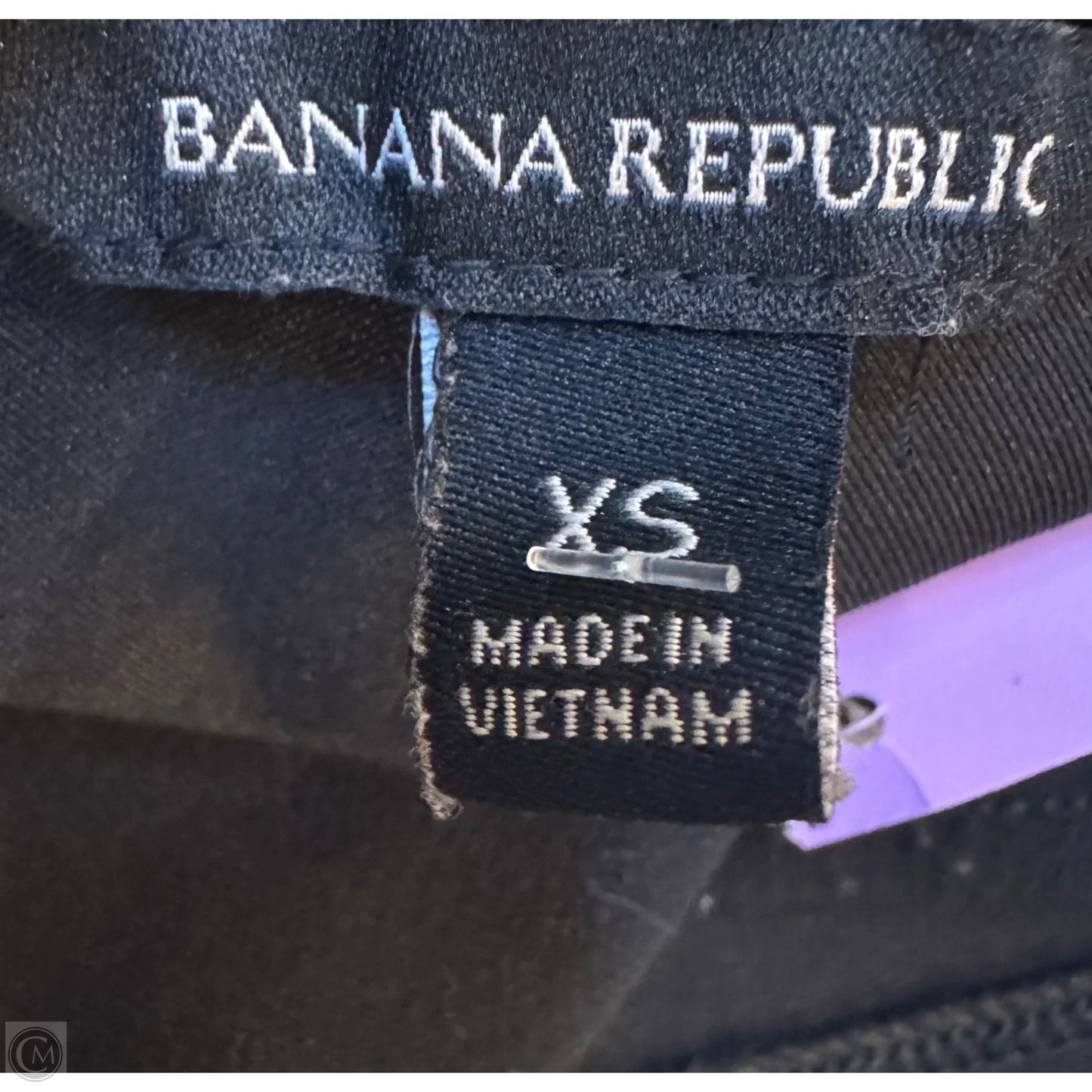 Top Sleeveless By Banana Republic In Black, Size: Xs