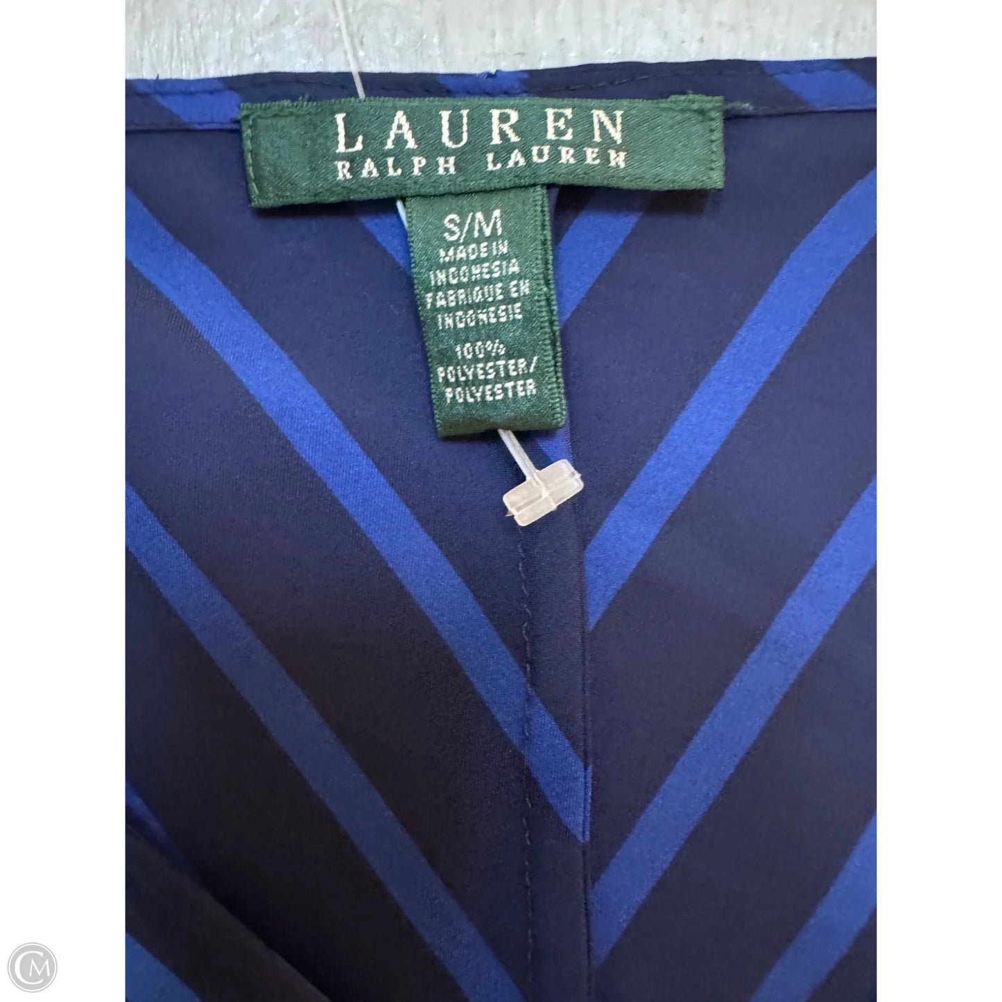 Top Sleeveless By Lauren By Ralph Lauren In Blue, Size: S